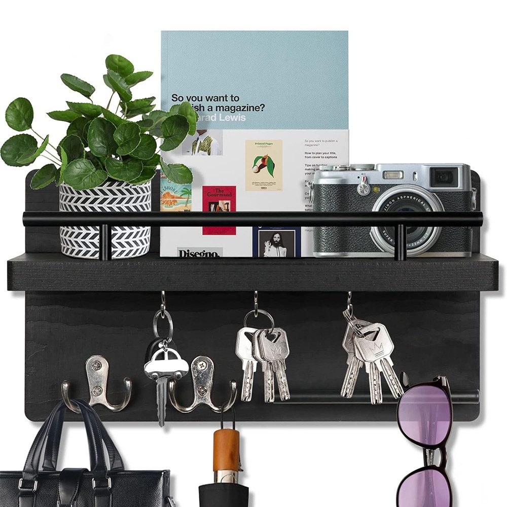 NUODWELL Schlüsselbrett Schlüsselhalter für die Wand,Wandhalterung für Post günstig online kaufen