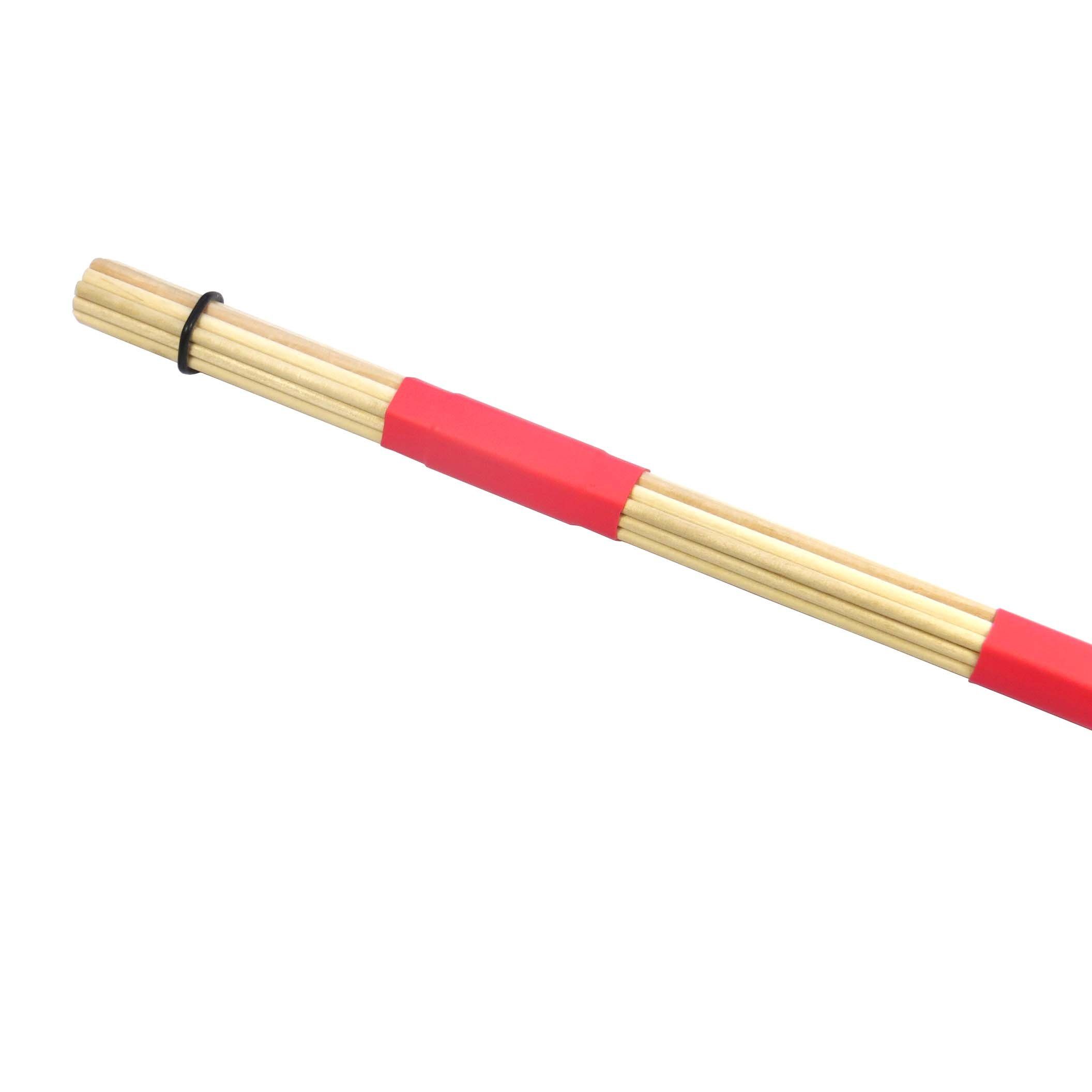 keepdrum Rods SV1 19 Stäbe Drumsticks (Gummigriff), 19 Holzstäbe