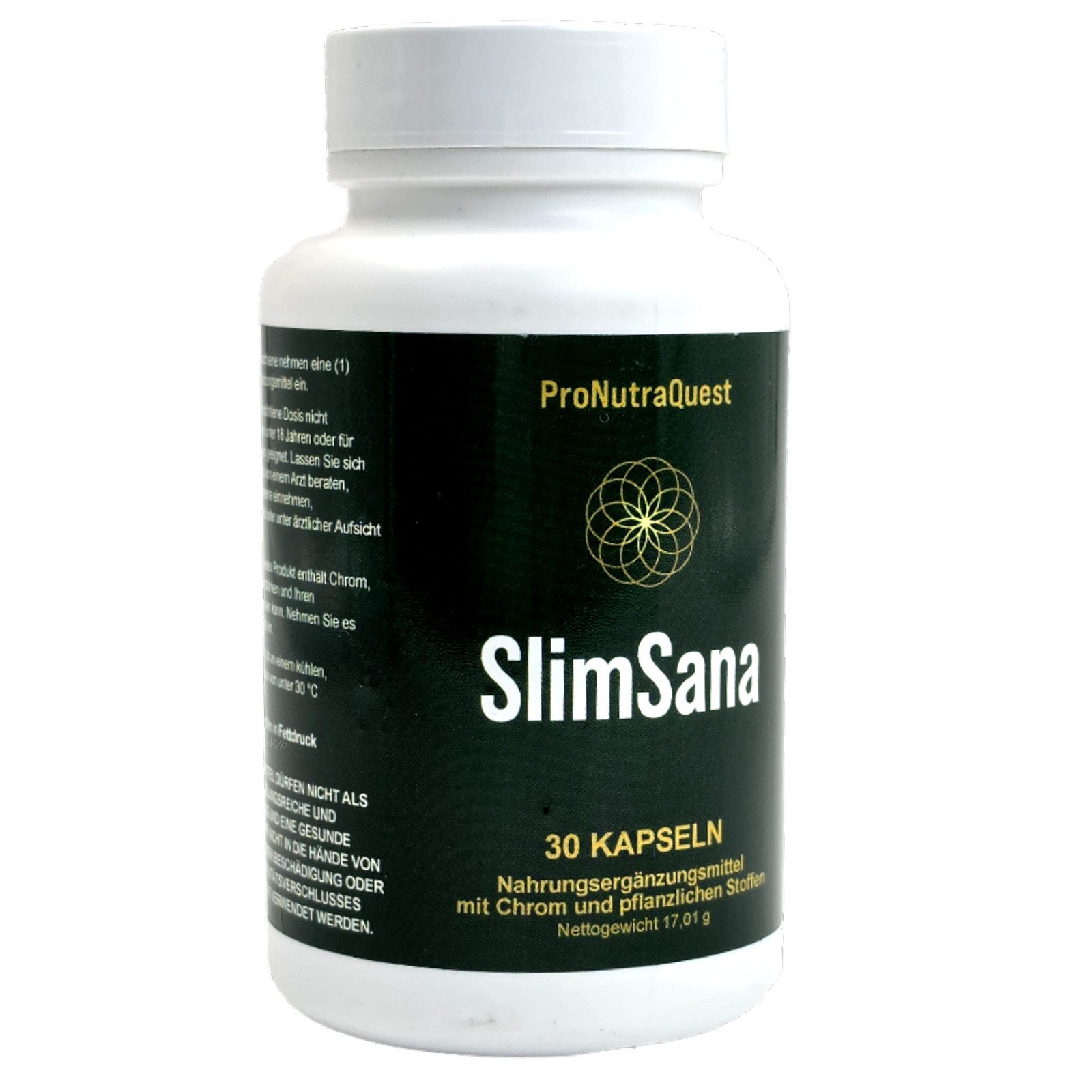 SlimSana® SlimSana® Kapseln, 17,01 g, ausgewählte Pflanzenextrakte