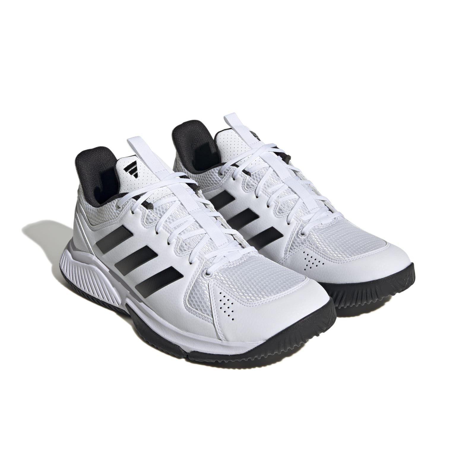 Hallen-Indoorschuhe Bukatsu weiss Herren Badmintonschuh