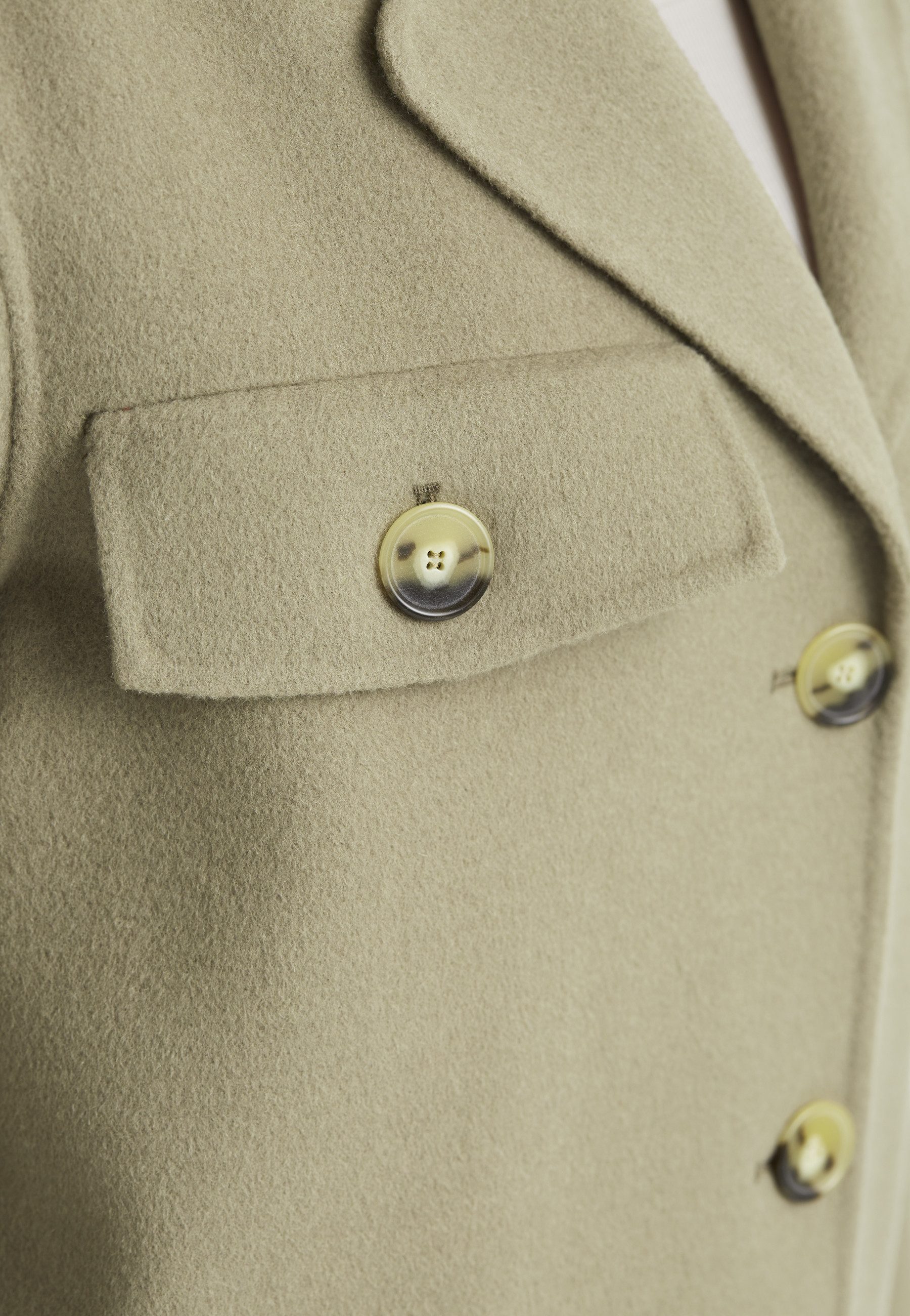 Milestone Hemdjacke MSAnn Damen Overshirt Übergangsjacke klassisch