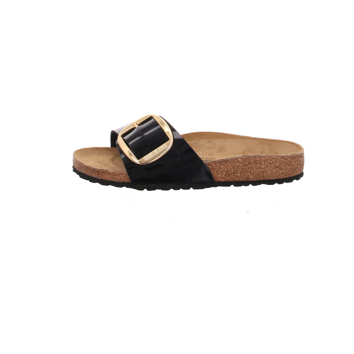 Birkenstock Madrid Big Buckle Birko-Flor Patent Pantolette günstig online kaufen