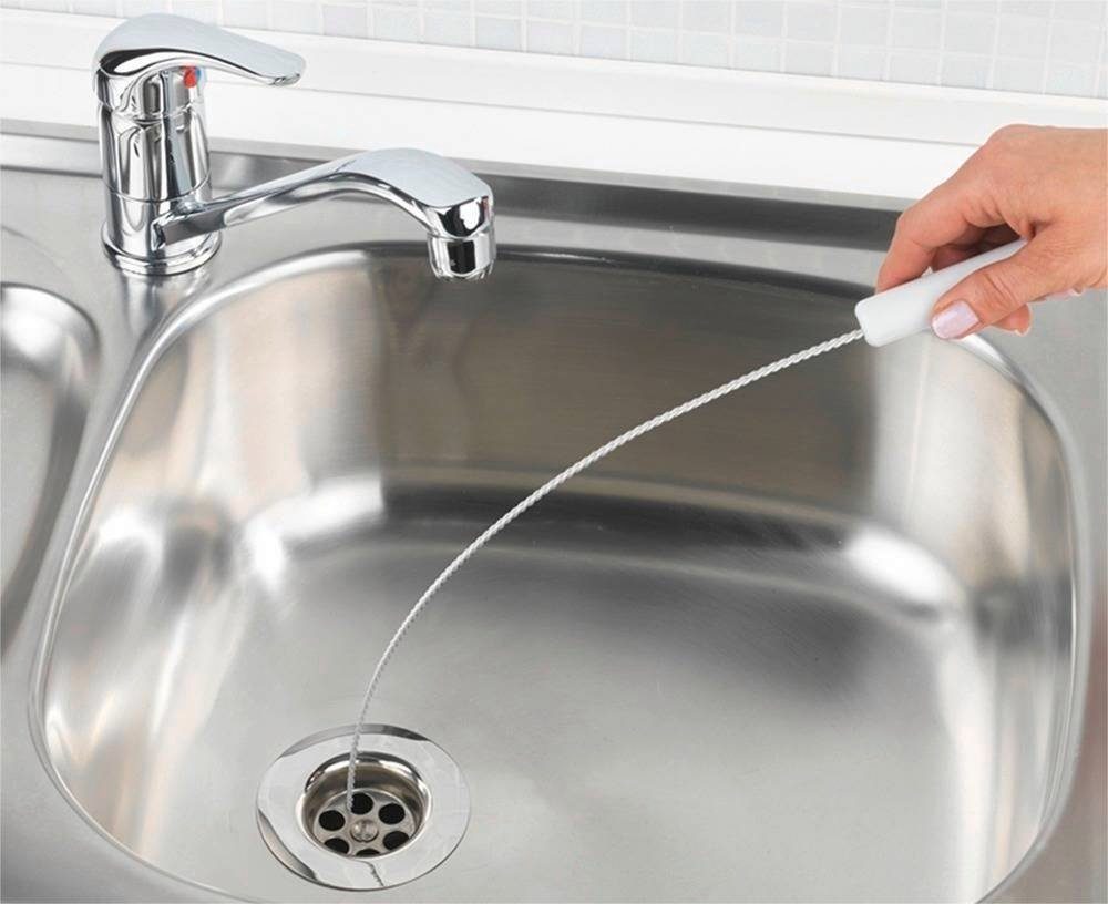 Maximex Reinigungsbürste Reinigungsbürste für Abflüsse, Badezimmer in allen Wohnstilen, (Reinigungsbürste)