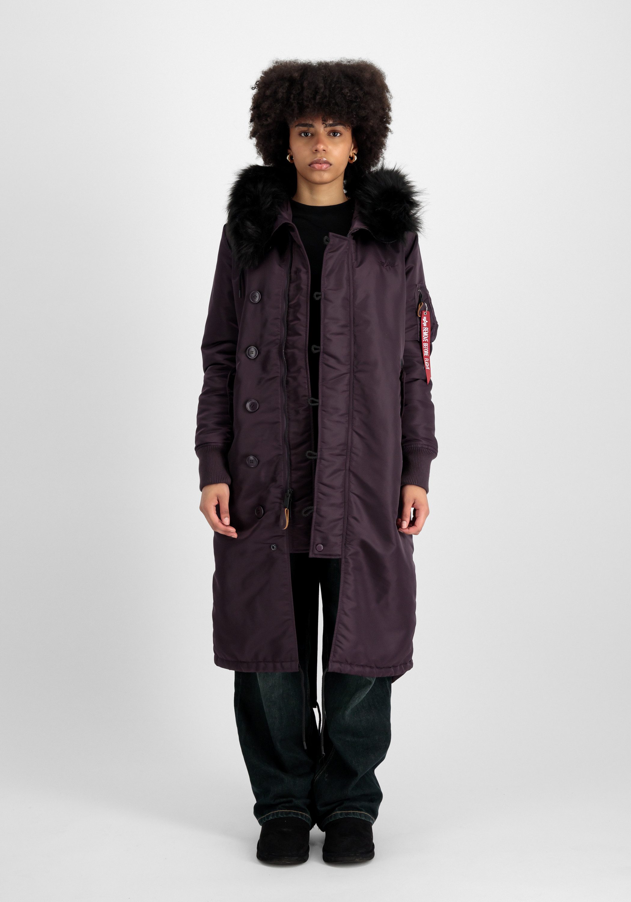 Alpha Industries Winterjacke Long Fishtail W