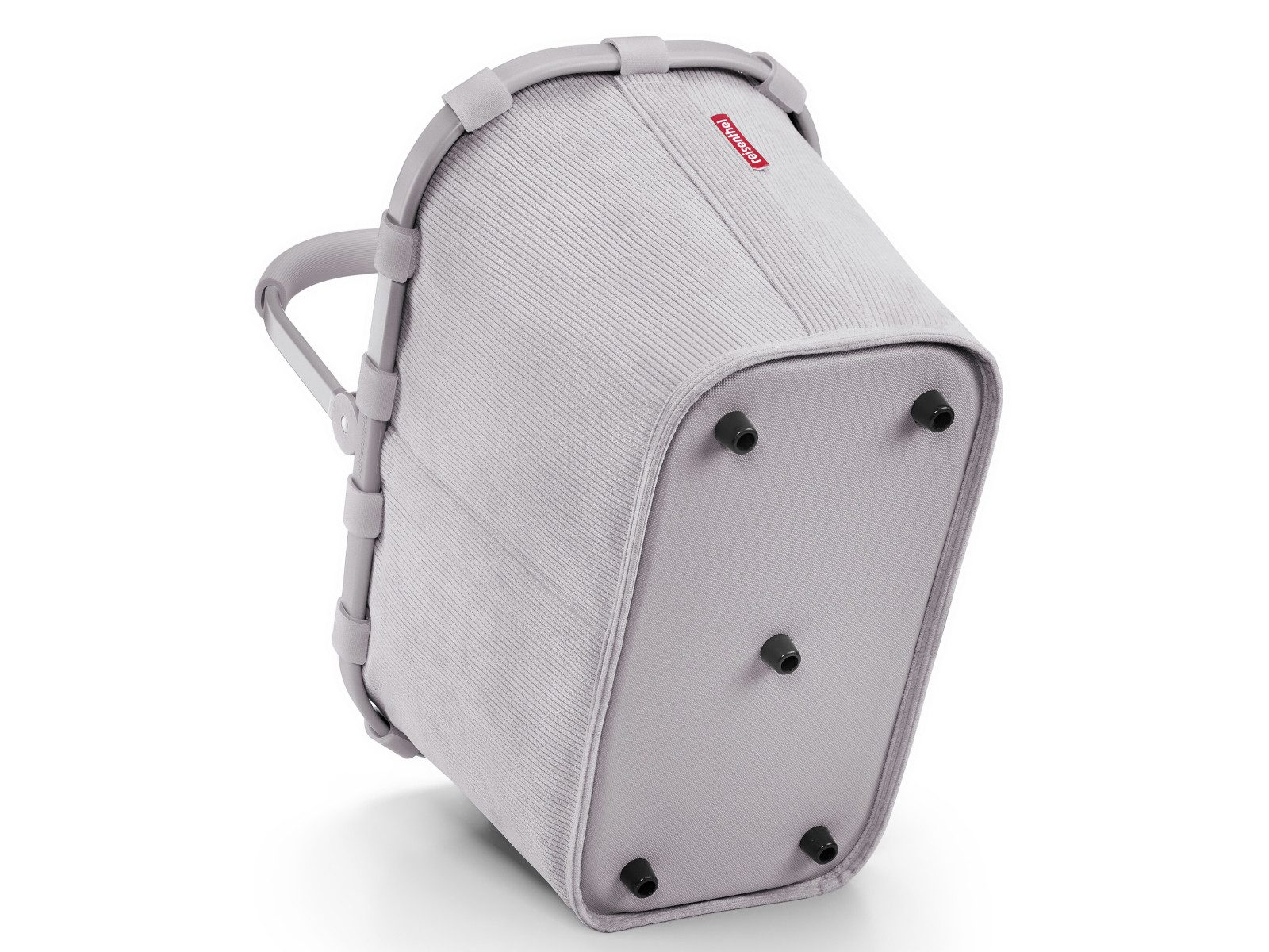 REISENTHEL® Einkaufskorb carrybag cord grey – Bild 3 von 5