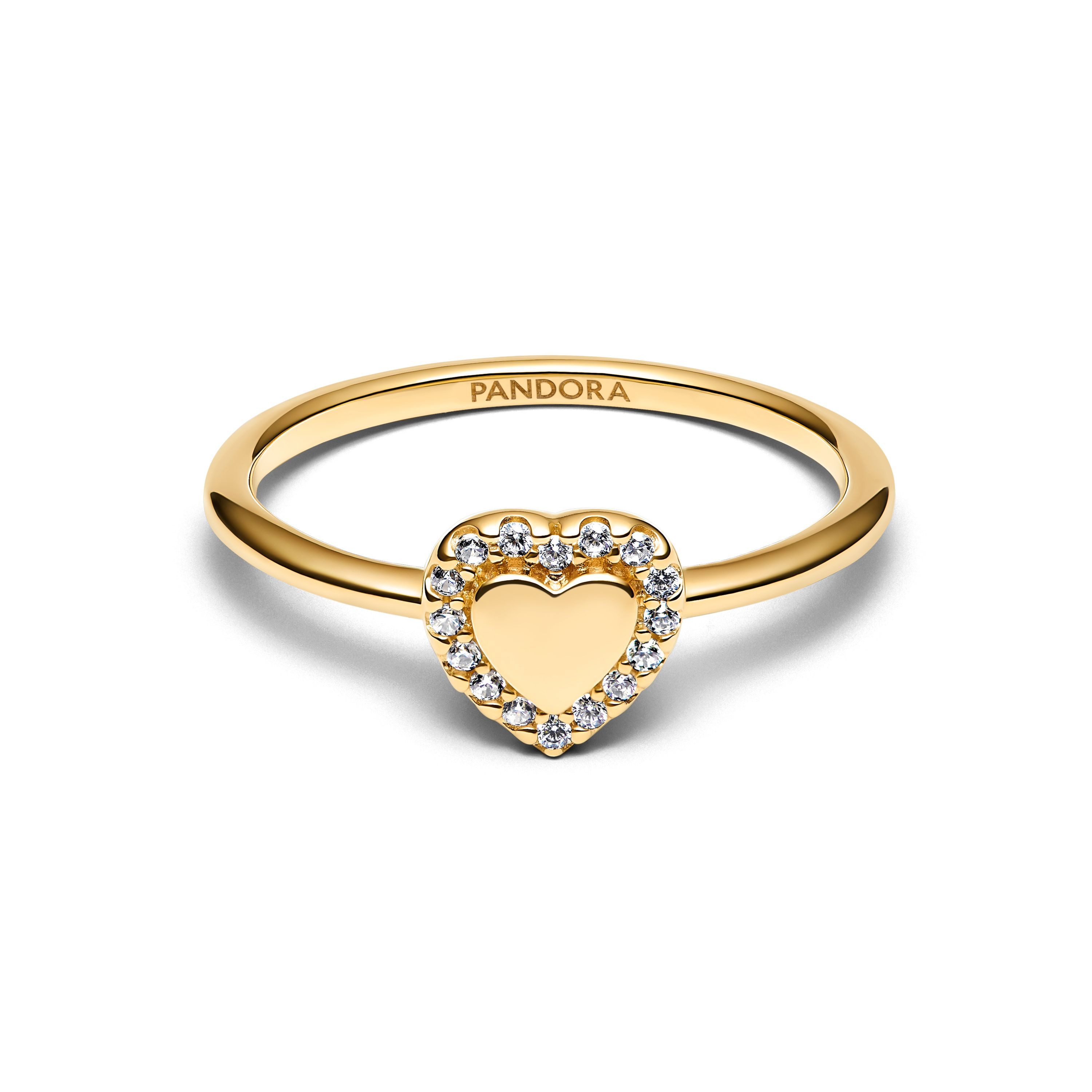 Pandora Silberring Pandora Ring Engravable Heart günstig online kaufen