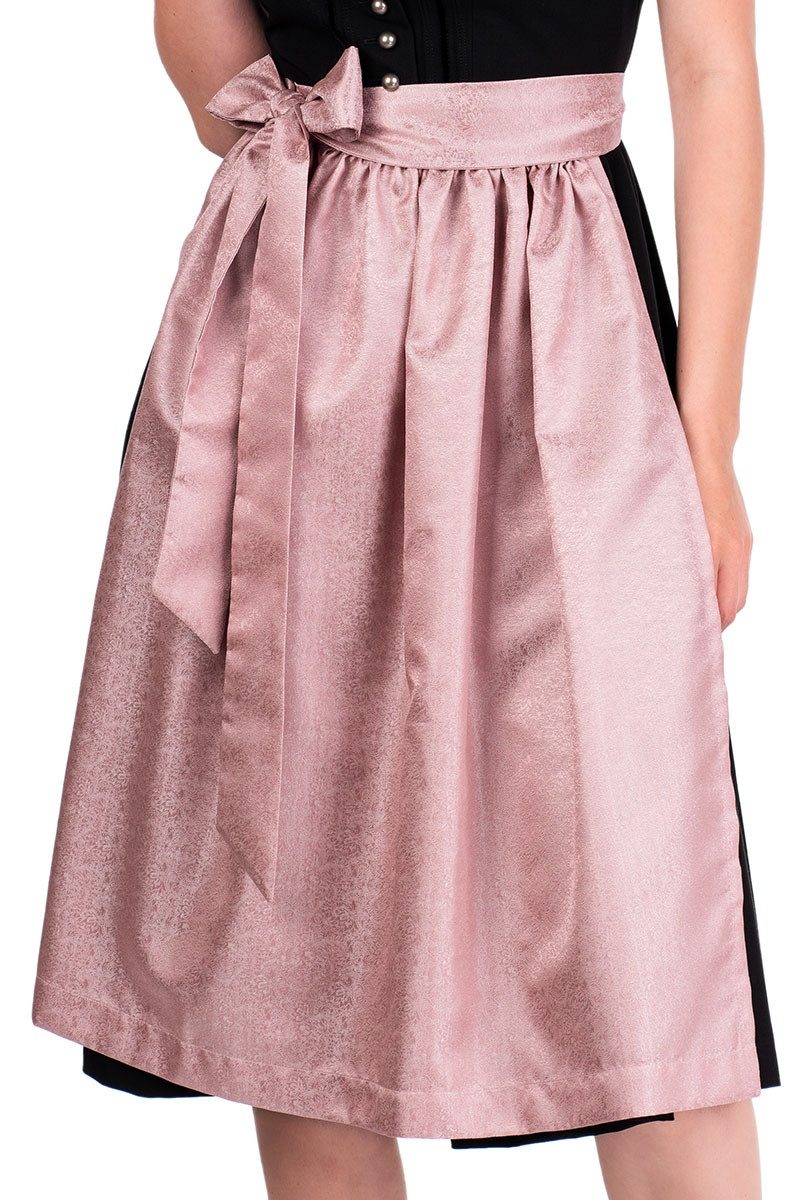 MarJo Dirndlschürze Dirndlschürze - CODI - zart mauve, silber