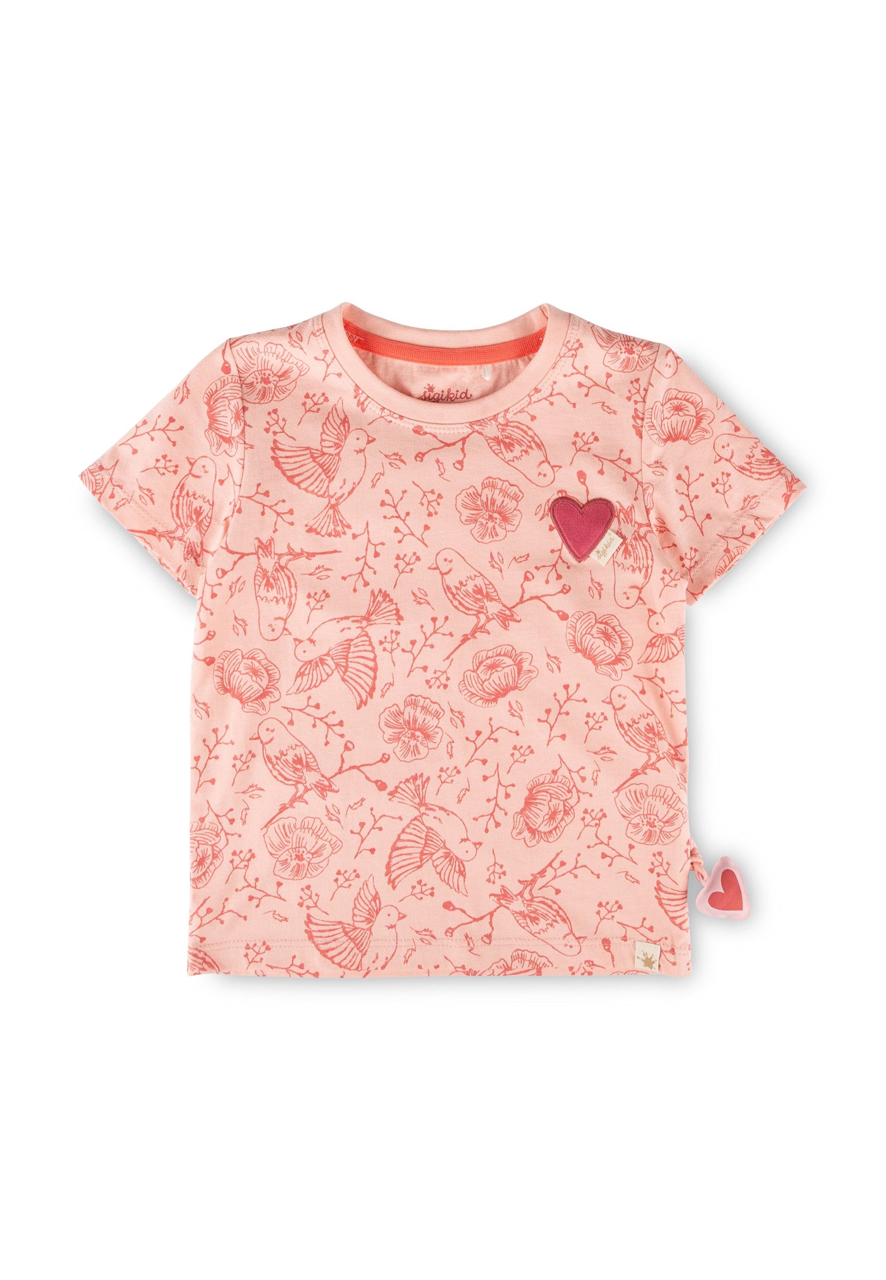 Sigikid T-Shirt Pink Birds für Kinder Mädchen (1-tlg)