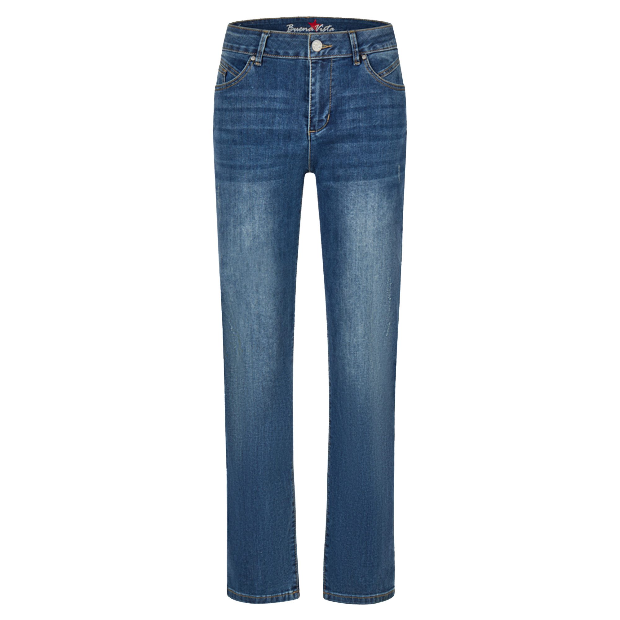 Buena Vista Straight-Jeans Stella-Zip straight-S stretch denim