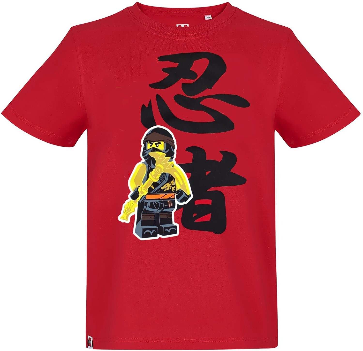 LEGO® T-Shirt »Lego® Ninjago T-Shirt Jungen + Mädchen Blau Rot Weiß Gr.104  116 128 140 entspricht 4 6 8 10 Jahre« online kaufen | OTTO