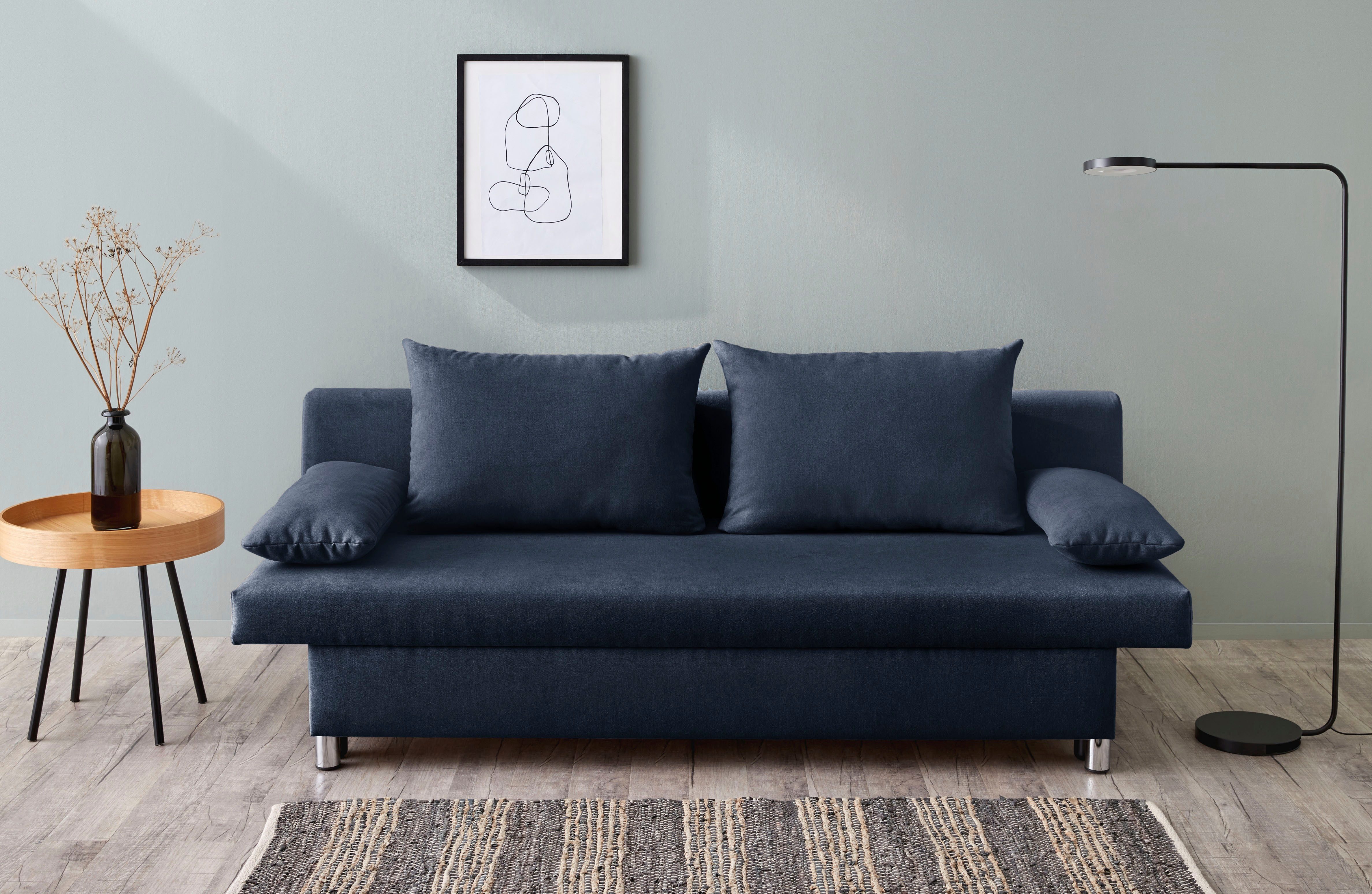 Jockenhöfer Gruppe Schlafsofa B: 191 cm, Liegefl. 120x191 cm, mit Schlaffunktion & Bettkasten