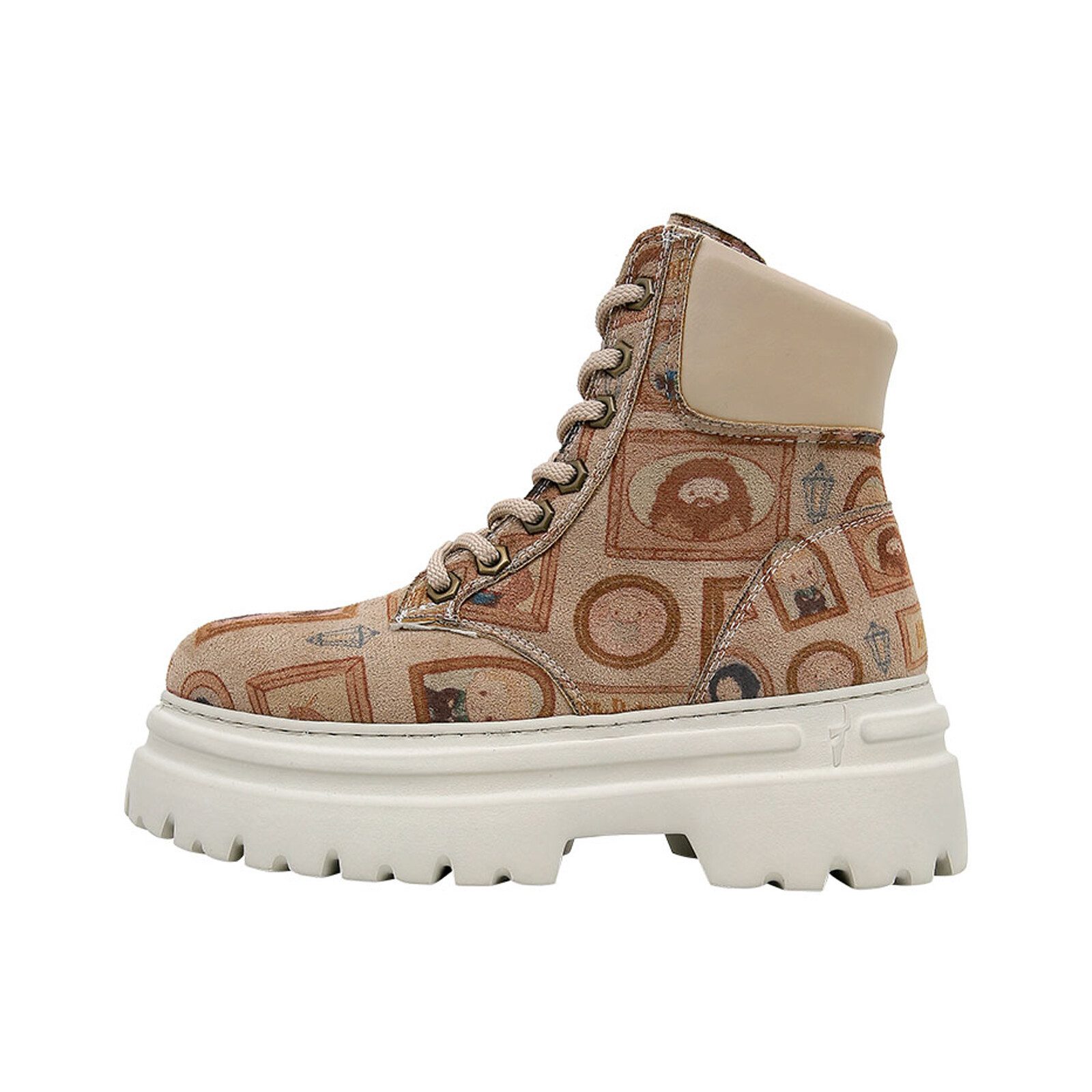 DOGO Nimble Platform Boot Frames-Of-Hogwarts Damen Stiefeletten Schnürstiefelette Handgefertigt