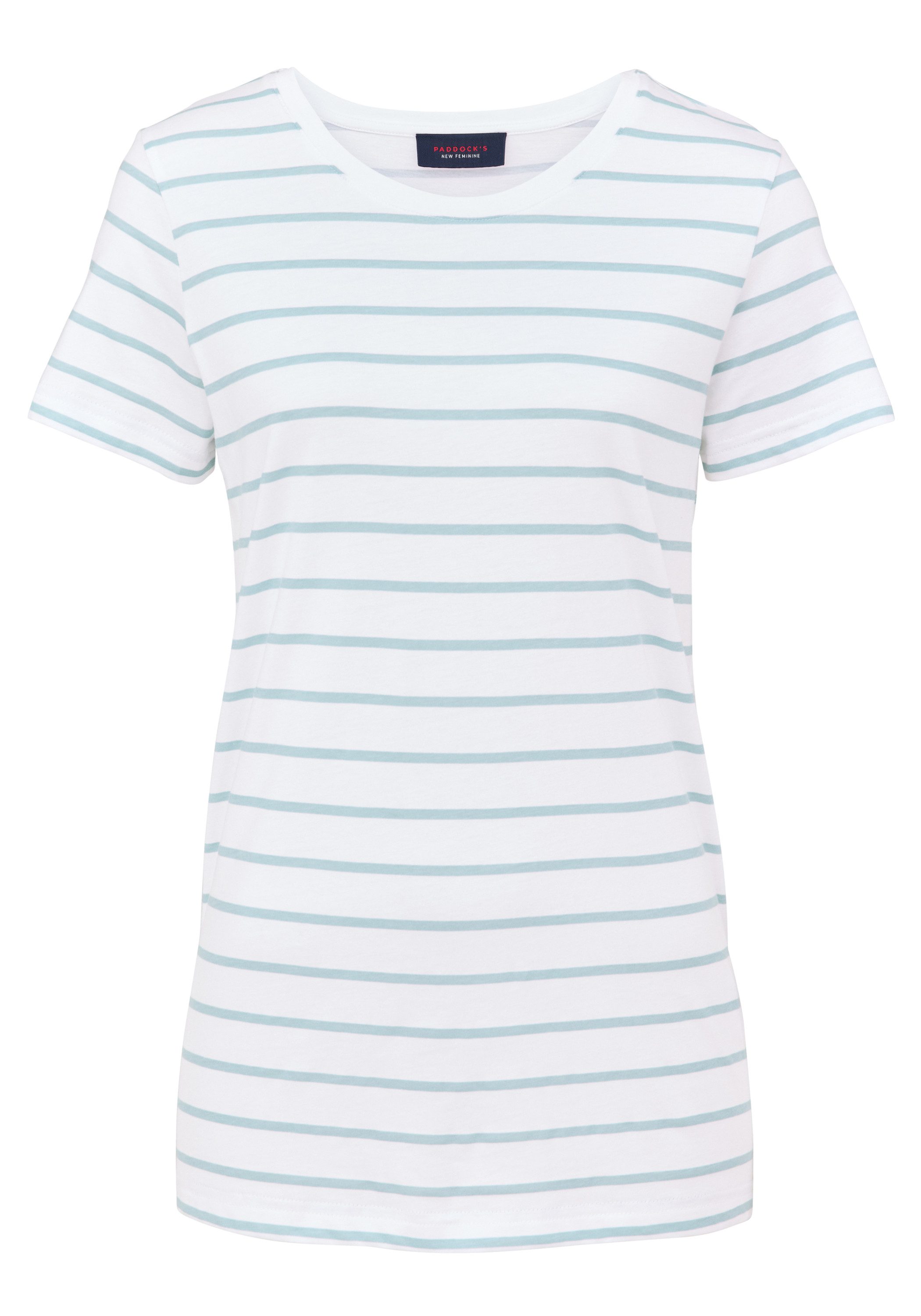 Paddock's Kurzarmshirt Short sleeve Damen Rundhals günstig online kaufen