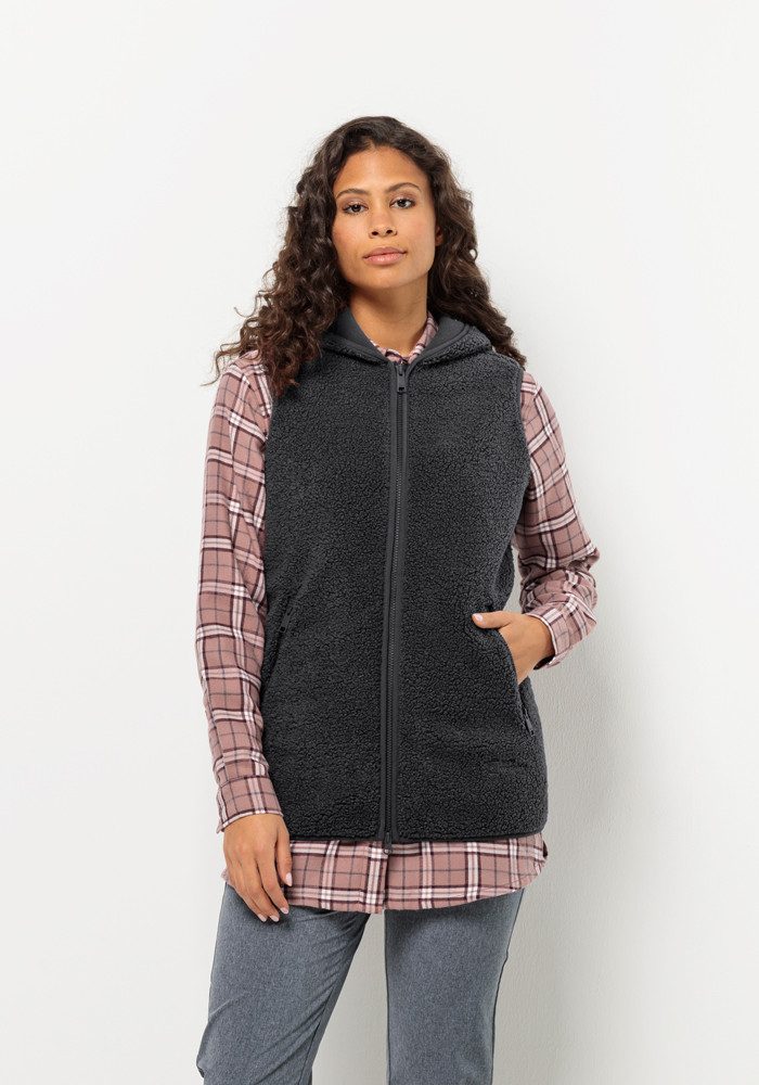 Jack Wolfskin Fleeceweste HIGH CURL LONG günstig online kaufen