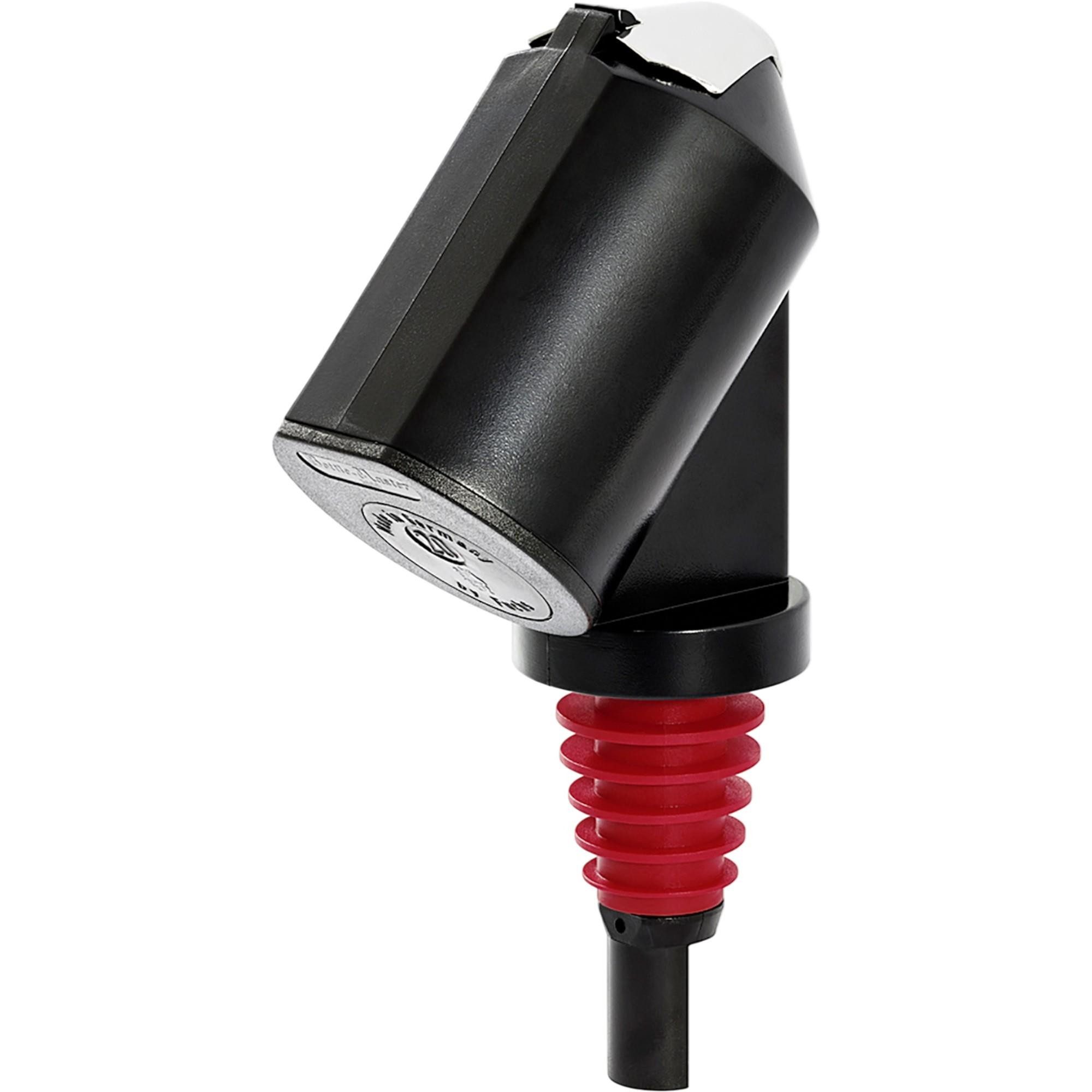 BieTal Flaschenausgießer Flaschen Ausgießer Bottle Master 3000® Serien Portionierer schwarz, 1-St., Auto-Stop-Funktion erspart das erneute Umschwenken der Flasche