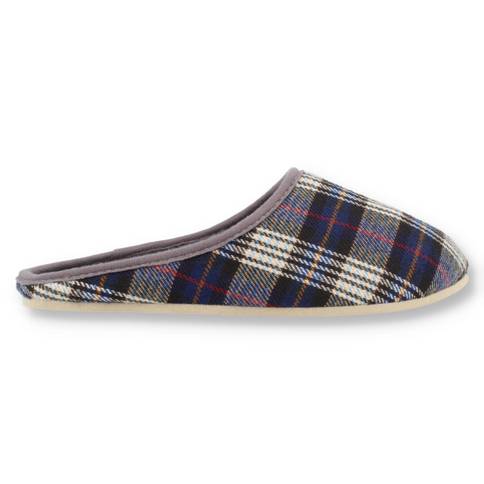 filsko Abisko kariert Damen Herren Kinder Hausschuh Filzpantoffeln, Leichtgewicht, Gästehausschuhe, Slip-On, Gummisohle – Bild 3 von 5