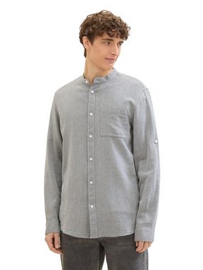 TOM TAILOR Denim Langarmhemd fitted structured shirt