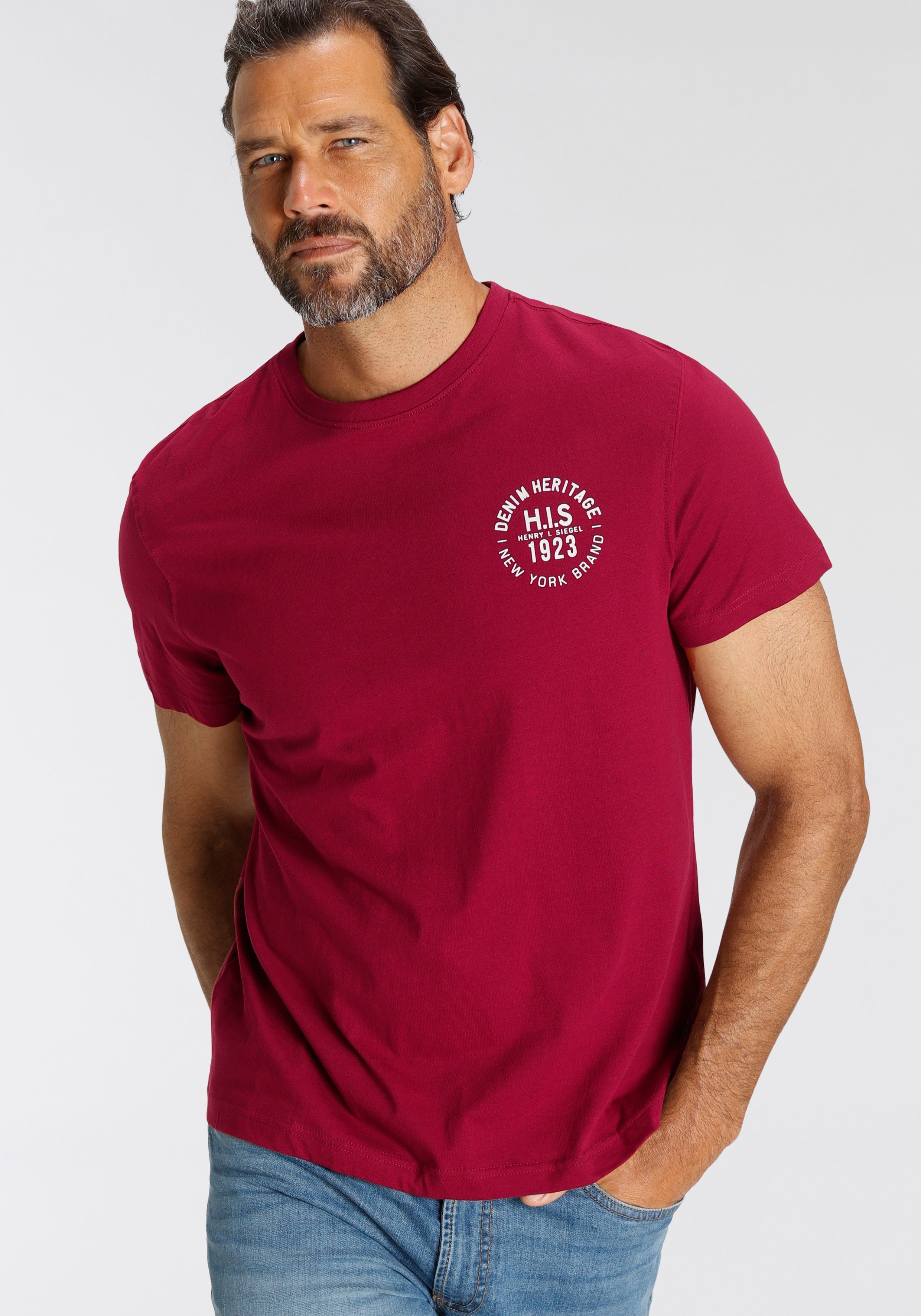 H.I.S T-Shirt (Packung, 3-tlg., 3er-Pack) schmal günstig online kaufen