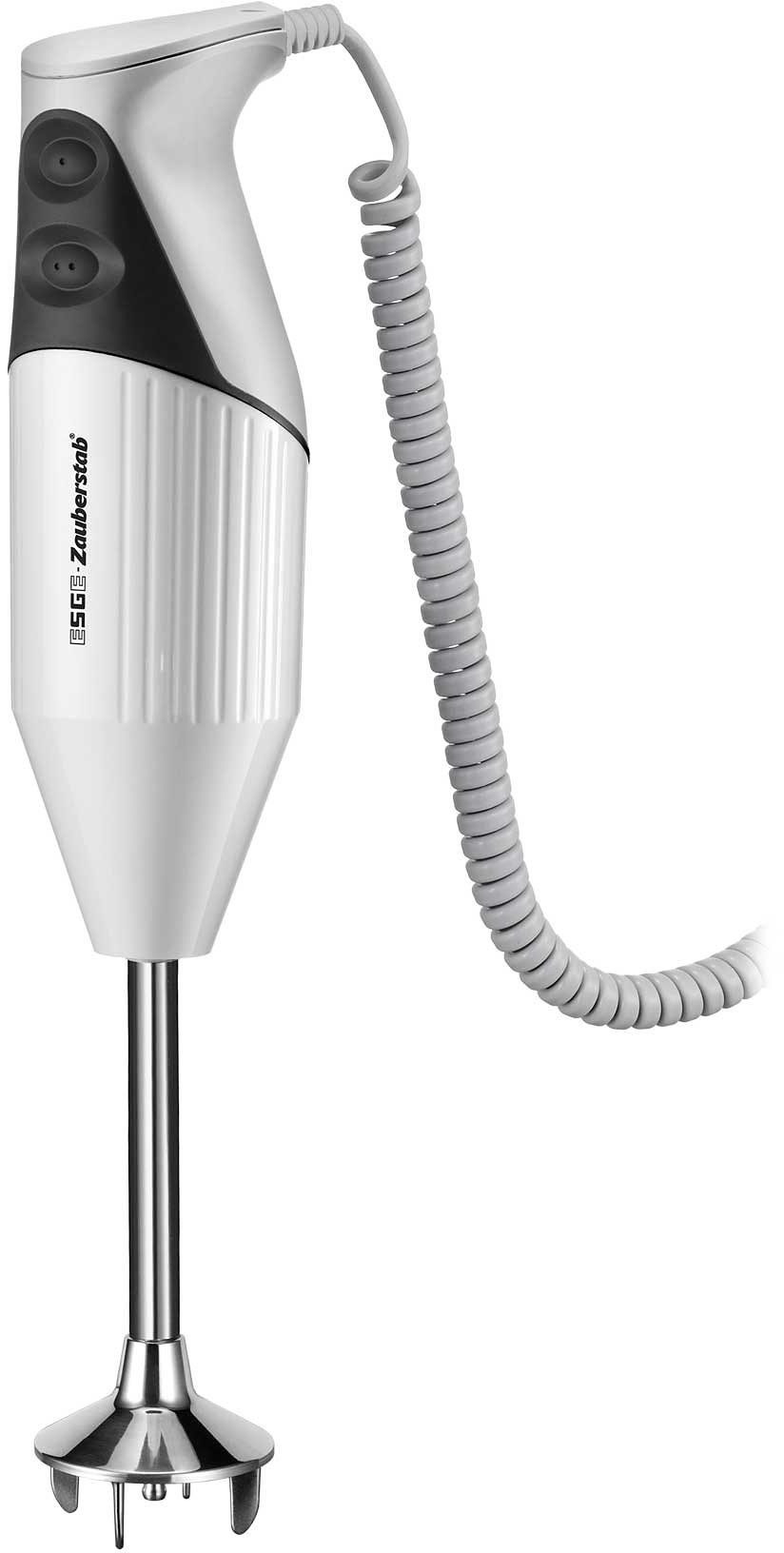 ESGE-Zauberstab Stabmixer M160 G Gourmet mit Zerkleinereraufsatz+Gratis ESGE Zauberstab Kochbuch, 160 W, bis 15.000 U/Min., Spiralkabel