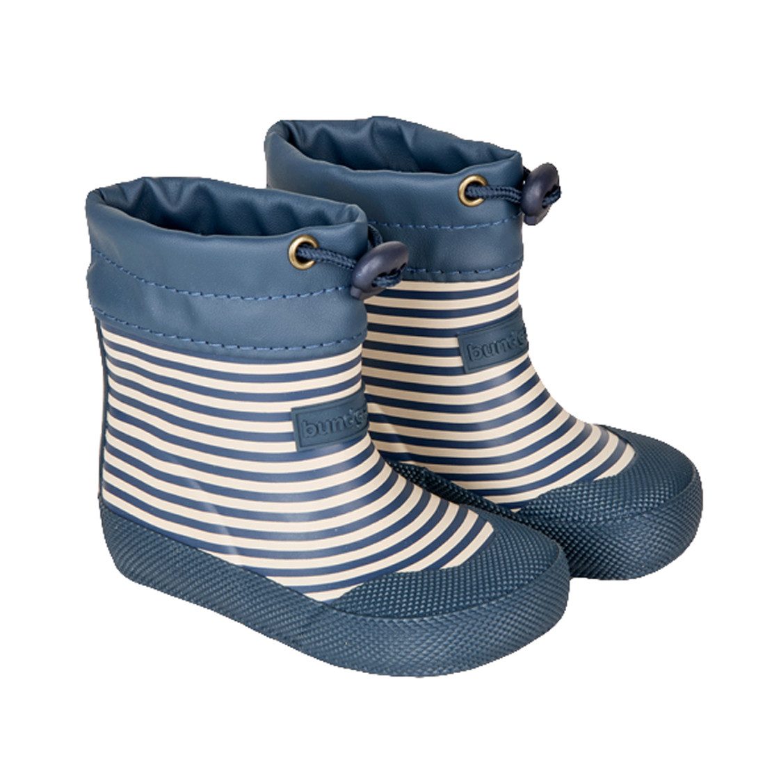 bundgaard Bundgaard COVER Gummistiefel Barfuß Navy Stripe Gummistiefel