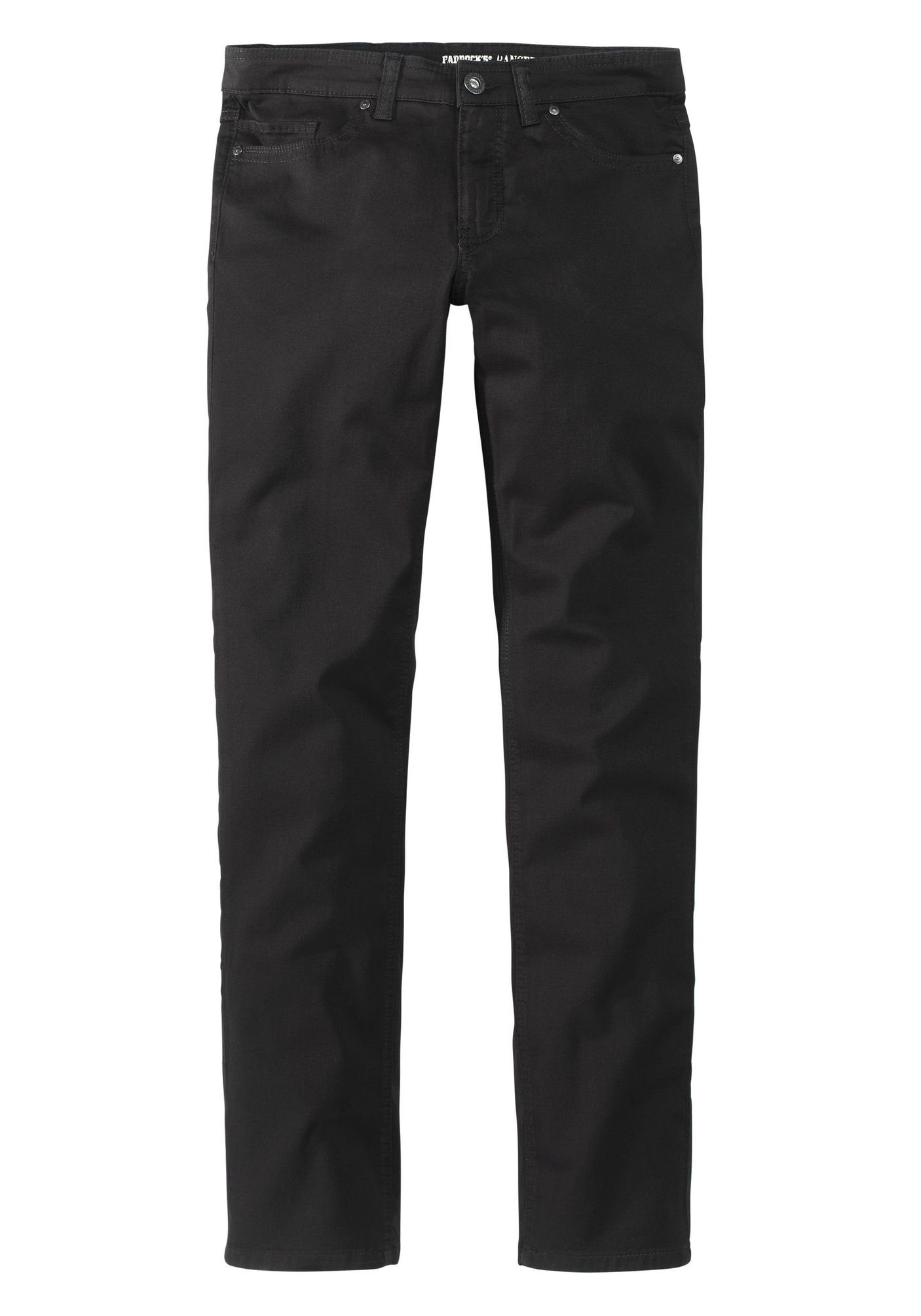 Paddock's (801201496000) 5-Pocket-Jeans black Pipe Ranger deep