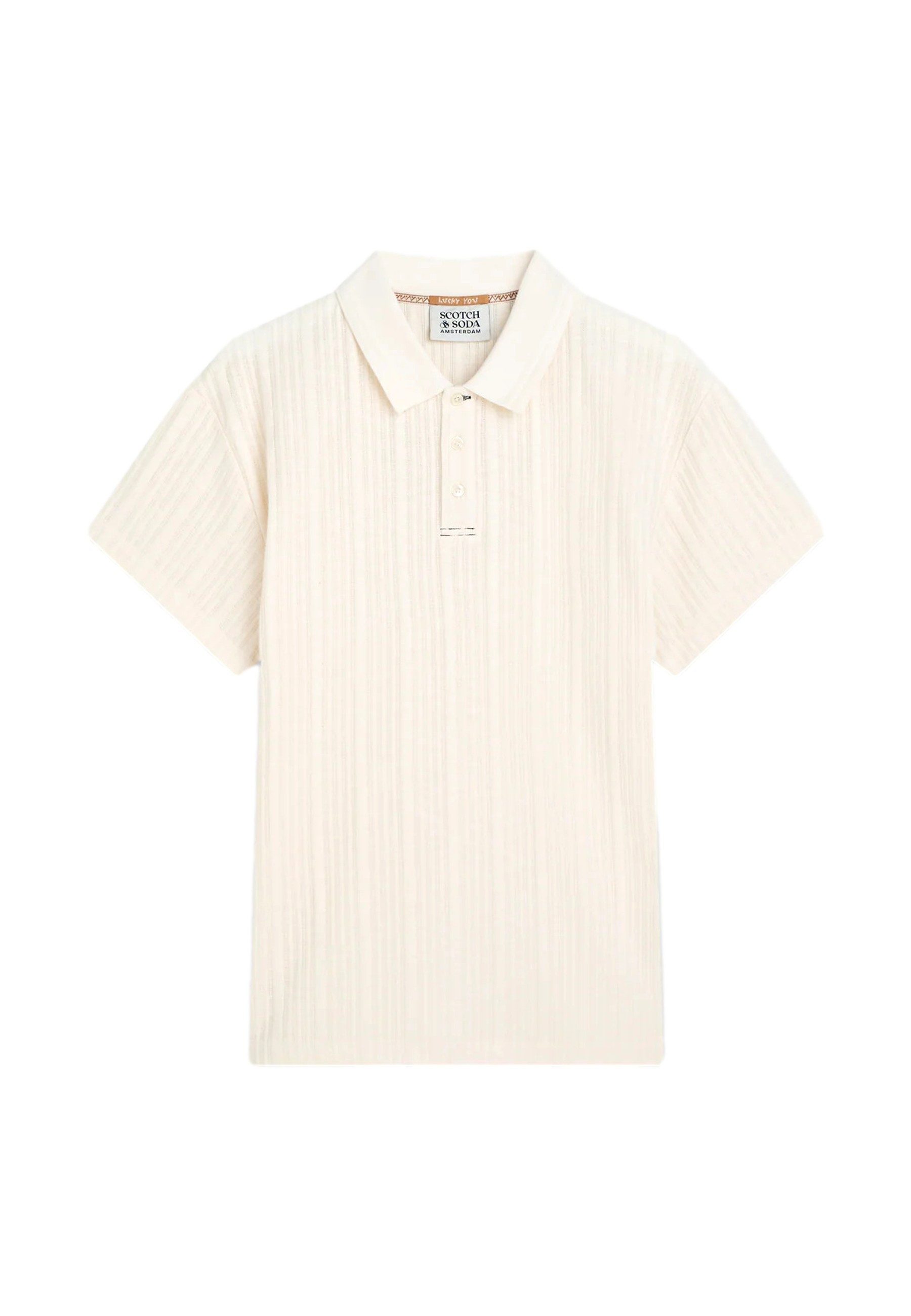 Scotch & Soda Poloshirt Poloshirt Kurzarmshirt mit Polokragen (1-tlg., 1)