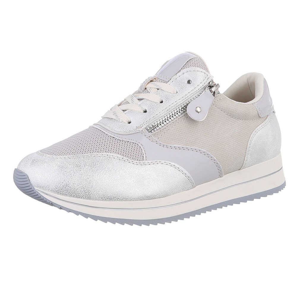 Ital-Design Damen Low-Top Freizeit Sneaker (88671908) Keilabsatz/Wedge Snea günstig online kaufen