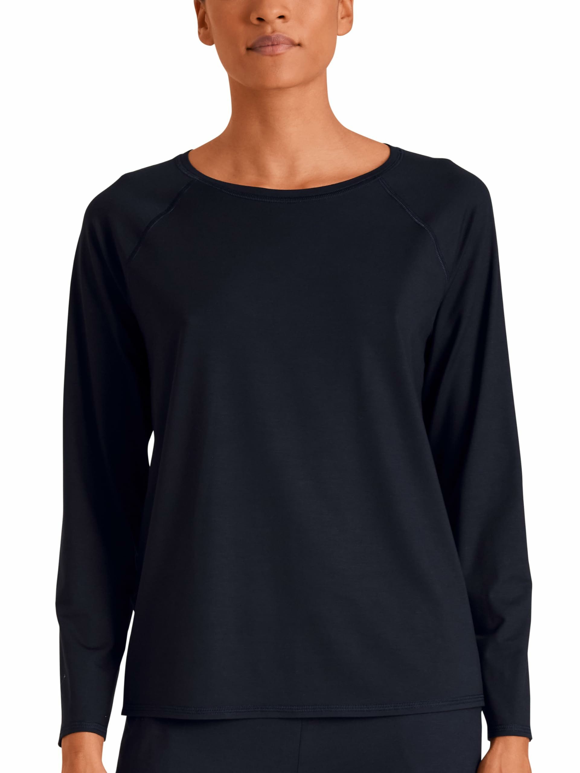 CALIDA Langarmshirt Rundkragen Langarmshirt für Damen (1-tlg., keine Angabe)