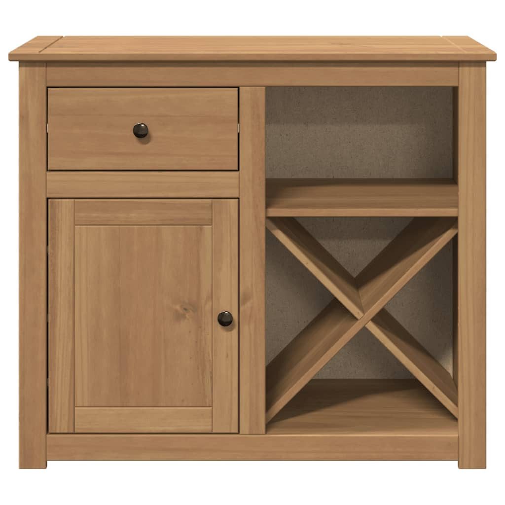 vidaXL Sideboard Sideboard mit Schubladen Panama 93x40x80 cm Massivholz Kiefer