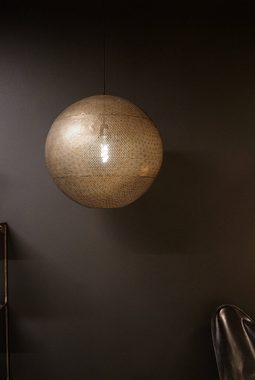 Trademark Lampenschirm Moonlight Hängelampe mit perforierten Lampenschirm aus Eisen ⌀ 50 cm