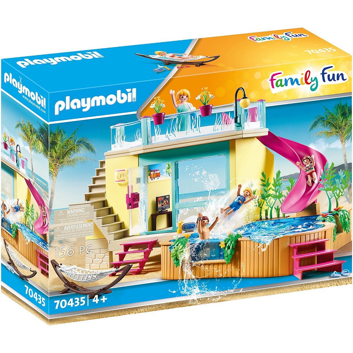Playmobil® Spielfigur »PLAYMOBIL® 70435 Bungalow mit Pool« online kaufen |  OTTO