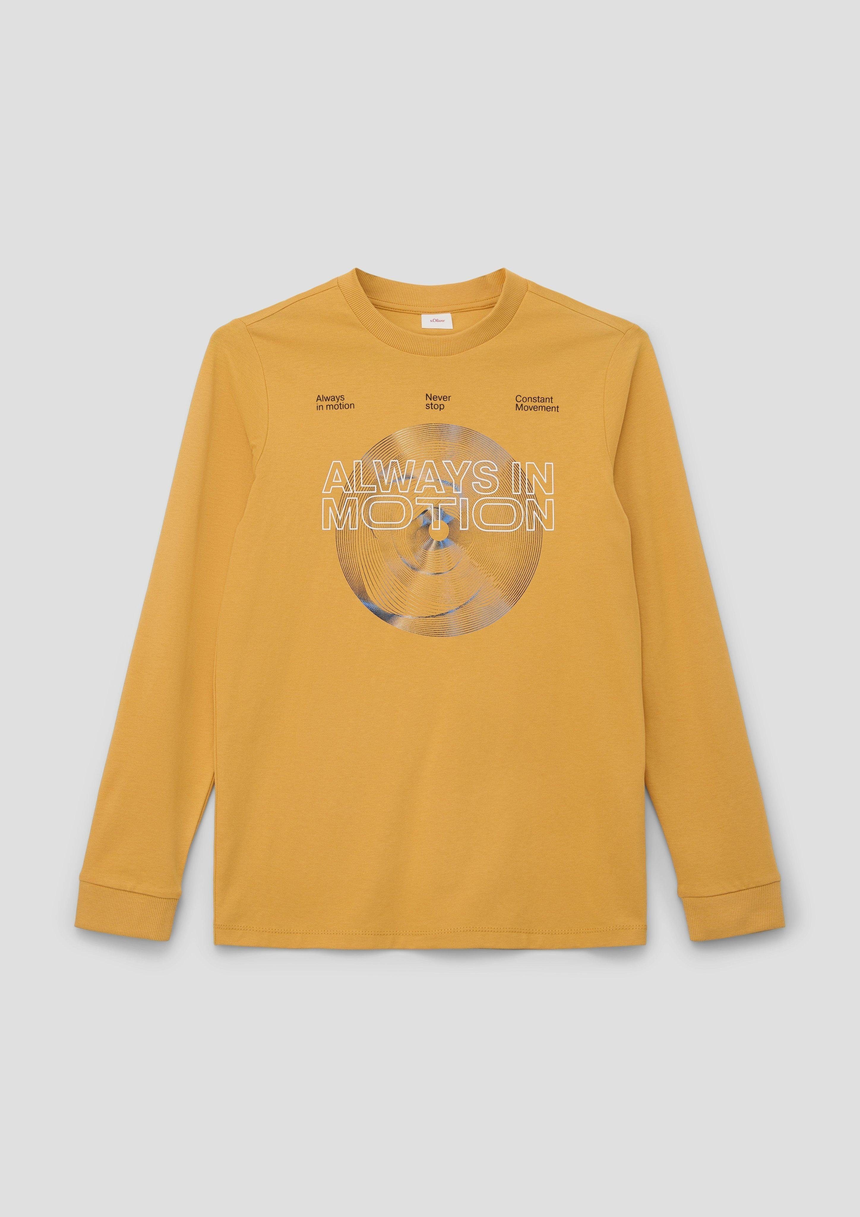 Langarmshirt Longsleeve mit Frontprint