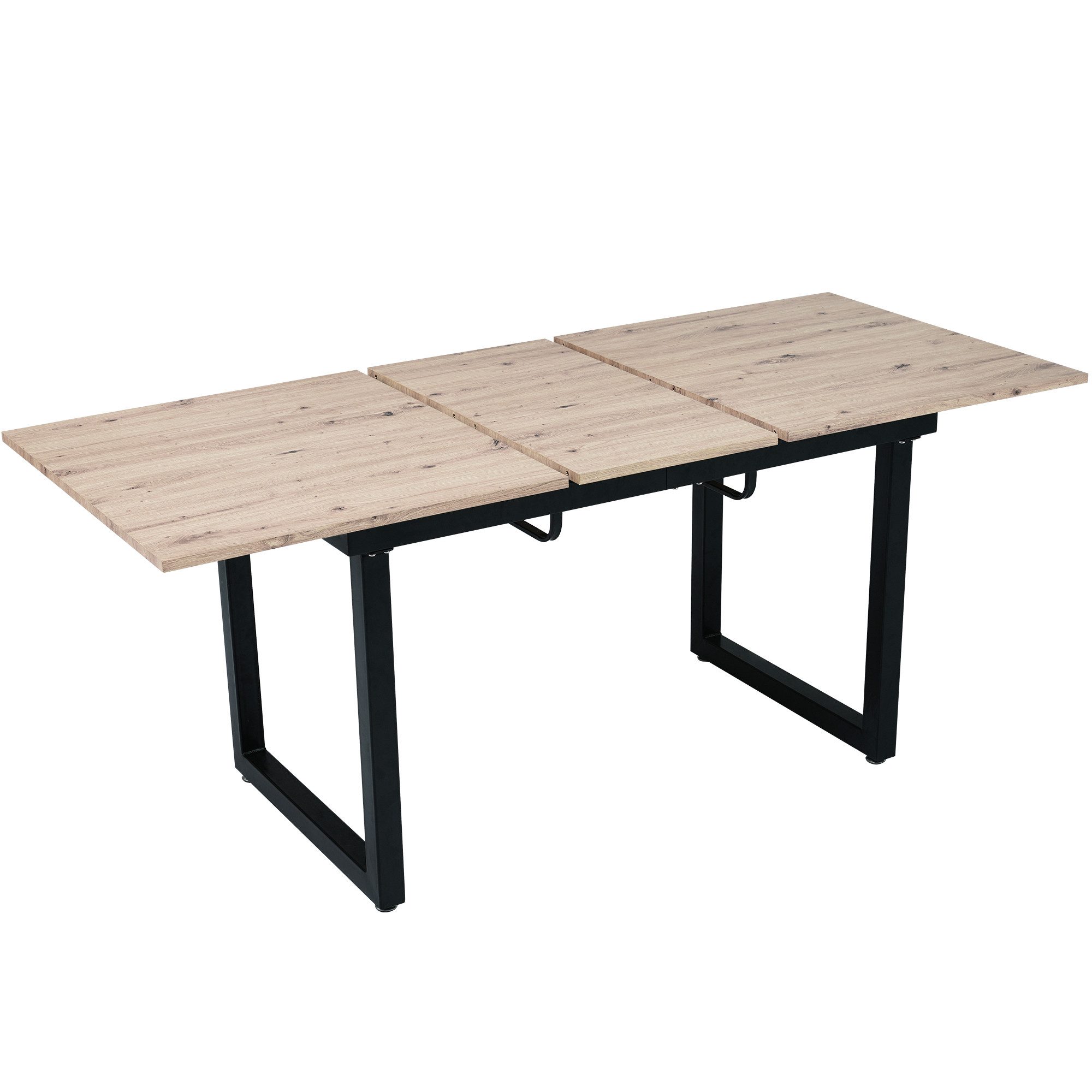 KLAM HOME Esstisch Küchentisch (mit Metallbeinen, günstig online kaufen