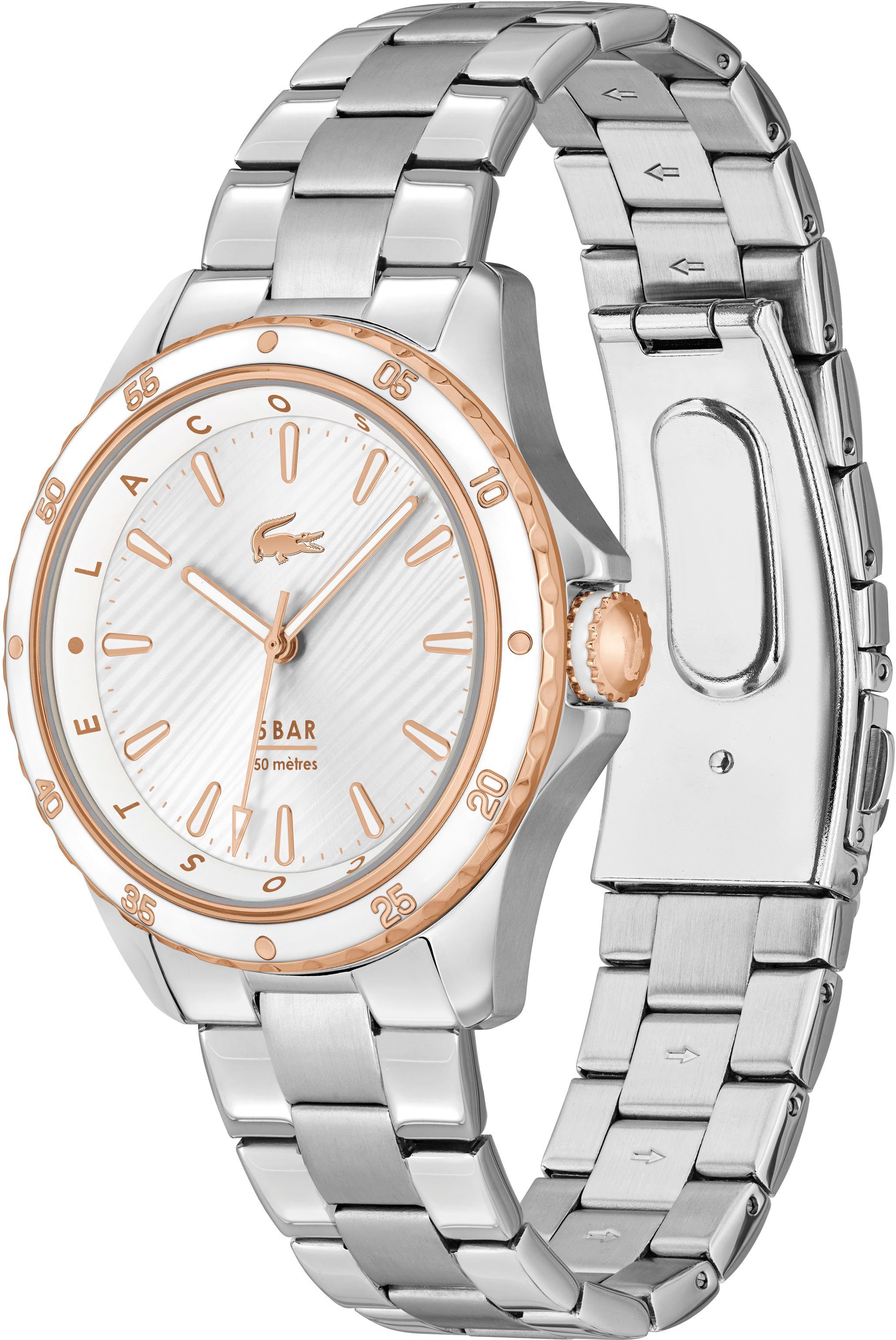 Lacoste Quarzuhr SANTORINI 2001370, Armbanduhr, Damenuhr, günstig online kaufen