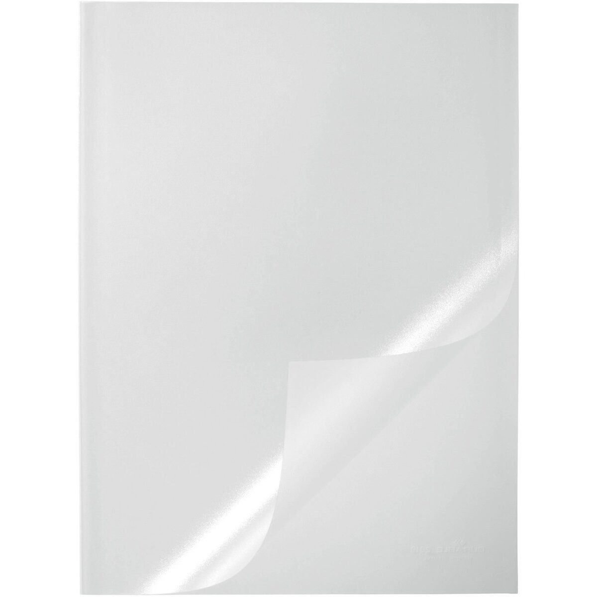 DURABLE Prospekthülle Klemmschienenhülle A4 transparent VE=50 Stück