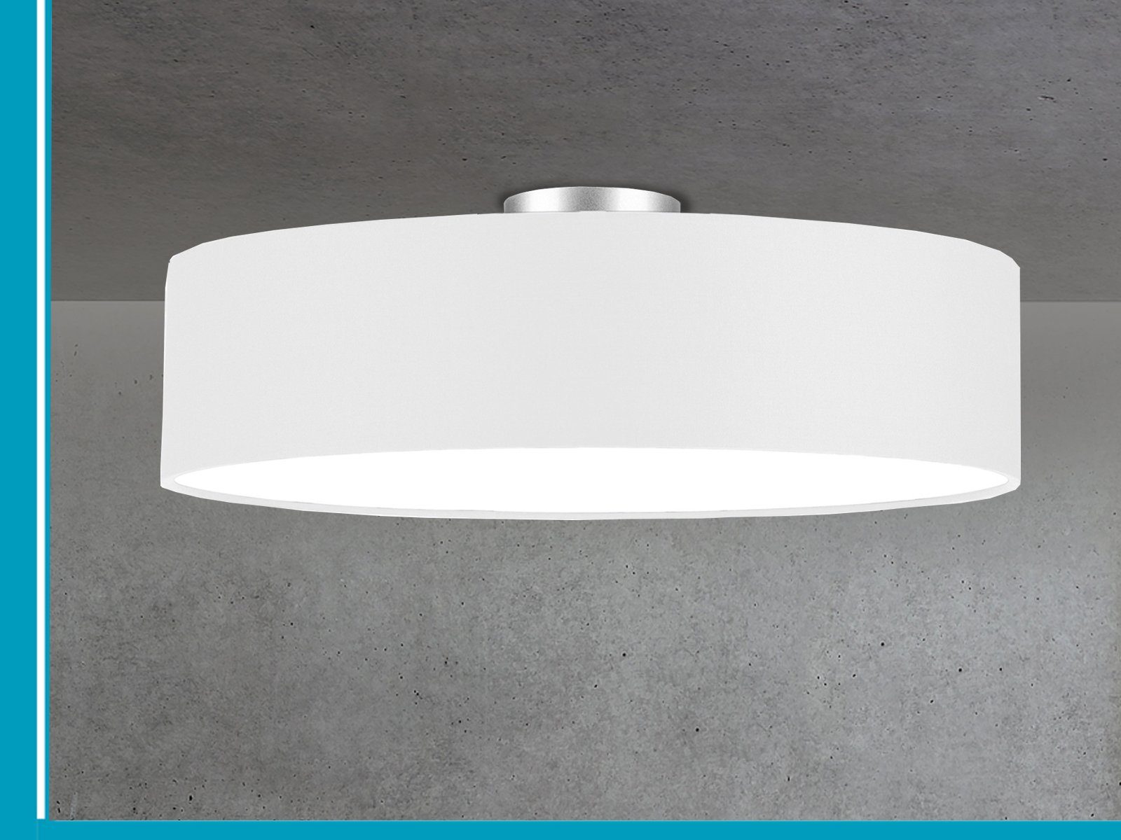 meineWunschleuchte Deckenleuchte, ohne Leuchtmittel, Groß-e Lampe über-n Es günstig online kaufen