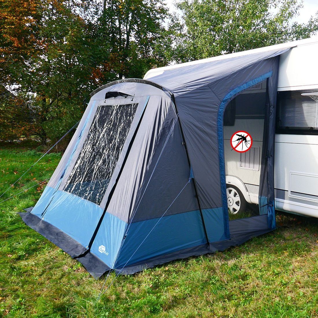 GEAR Zelt, Pampero Wohnwagenvorzelt Caravan your Vorzelt 280 Personen: - yourGEAR 0 Reise-Vorzelt,