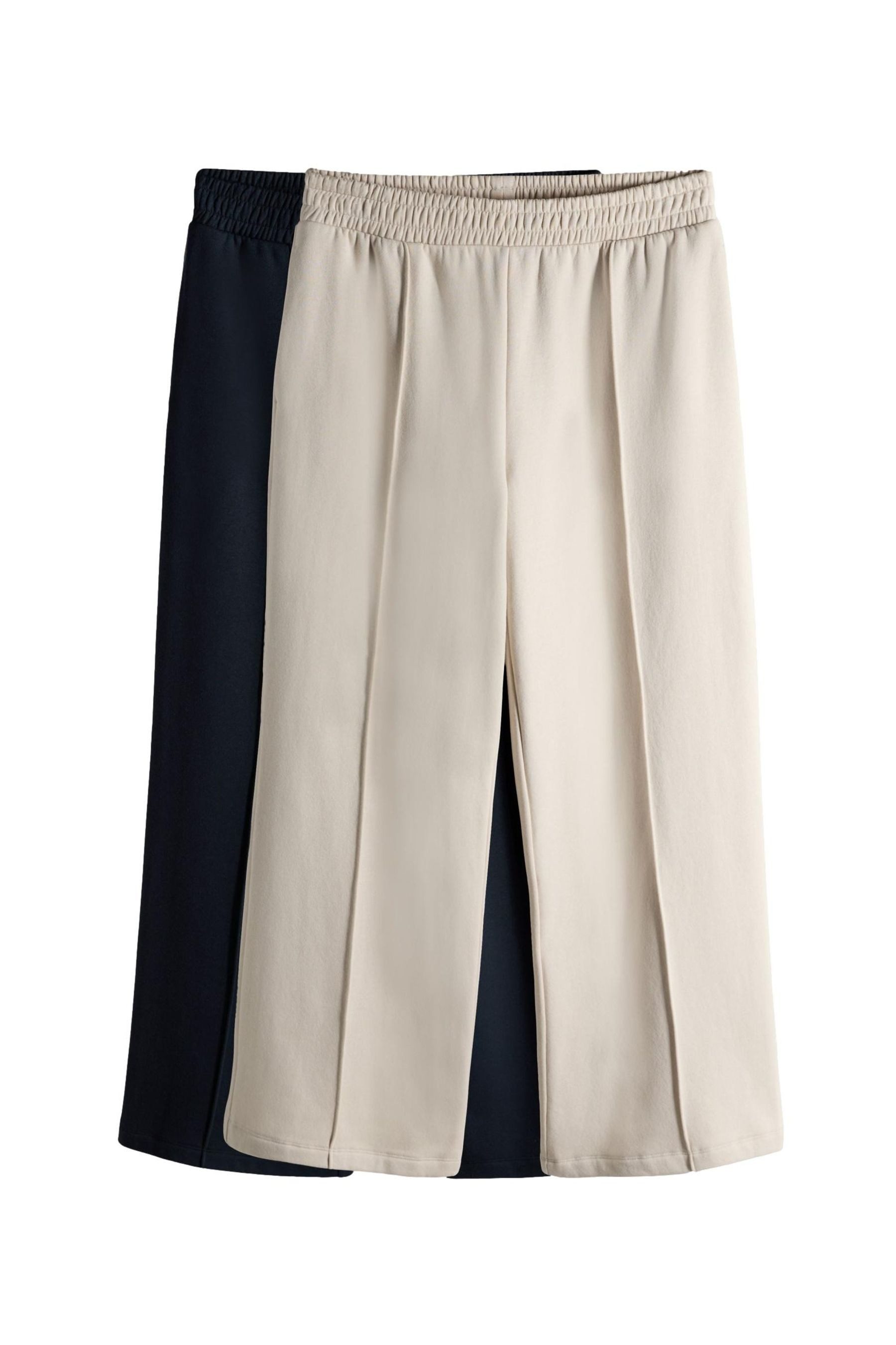 The Set Jogginghose The Set Jogginghosen mit weitem Bein, 2er-Pack (2-tlg) günstig online kaufen