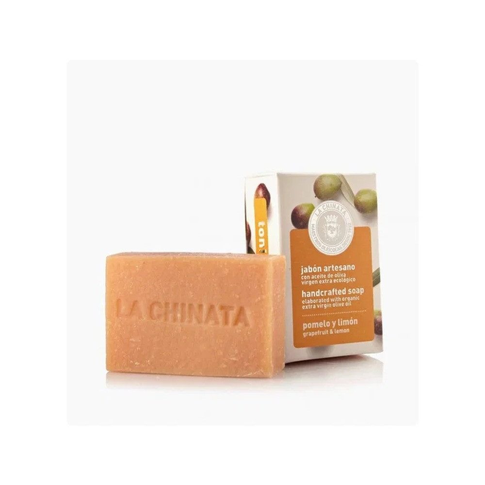 La Chinata Feste Duschseife La Chinata Handgefertigte Grapefruit-Zitronen-Toniseife