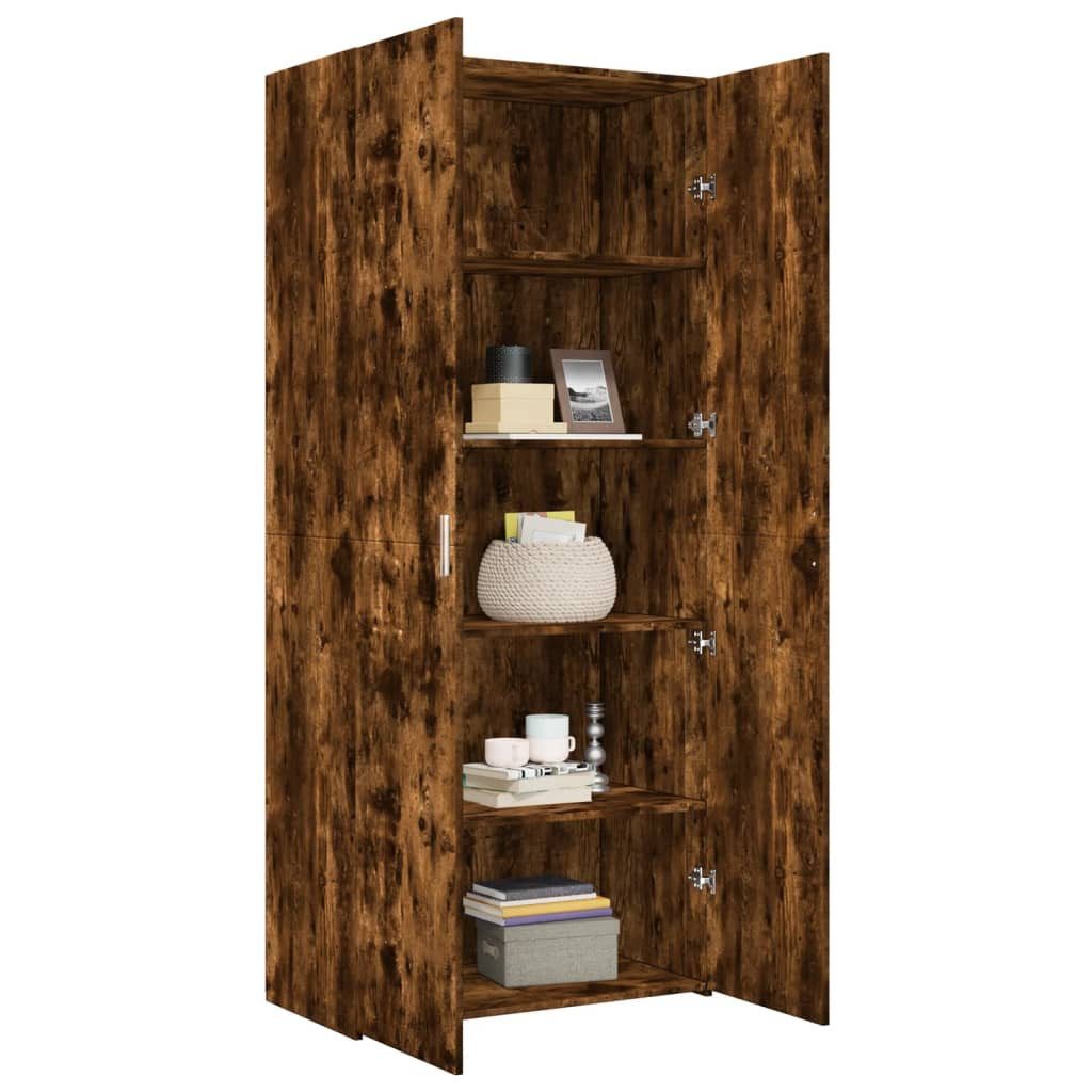 vidaXL Highboard Highboard Räuchereiche 80x42,5x185 cm günstig online kaufen