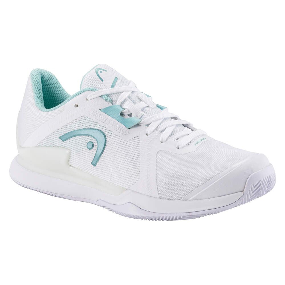 Head Sprint Evo 3.5 Clay/Sandplatz 2025 weiss/türkisblau Damen Tennisschuh
