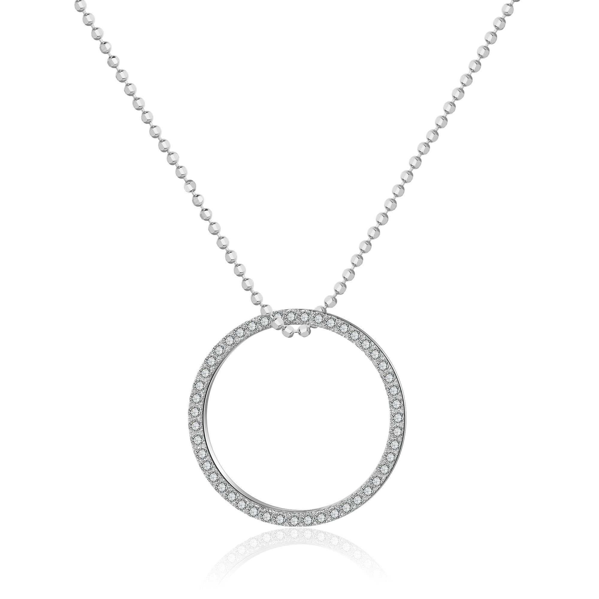 AILORIA Silberkette LISON Halskette kurz (1-tlg), 925 Sterling Silber