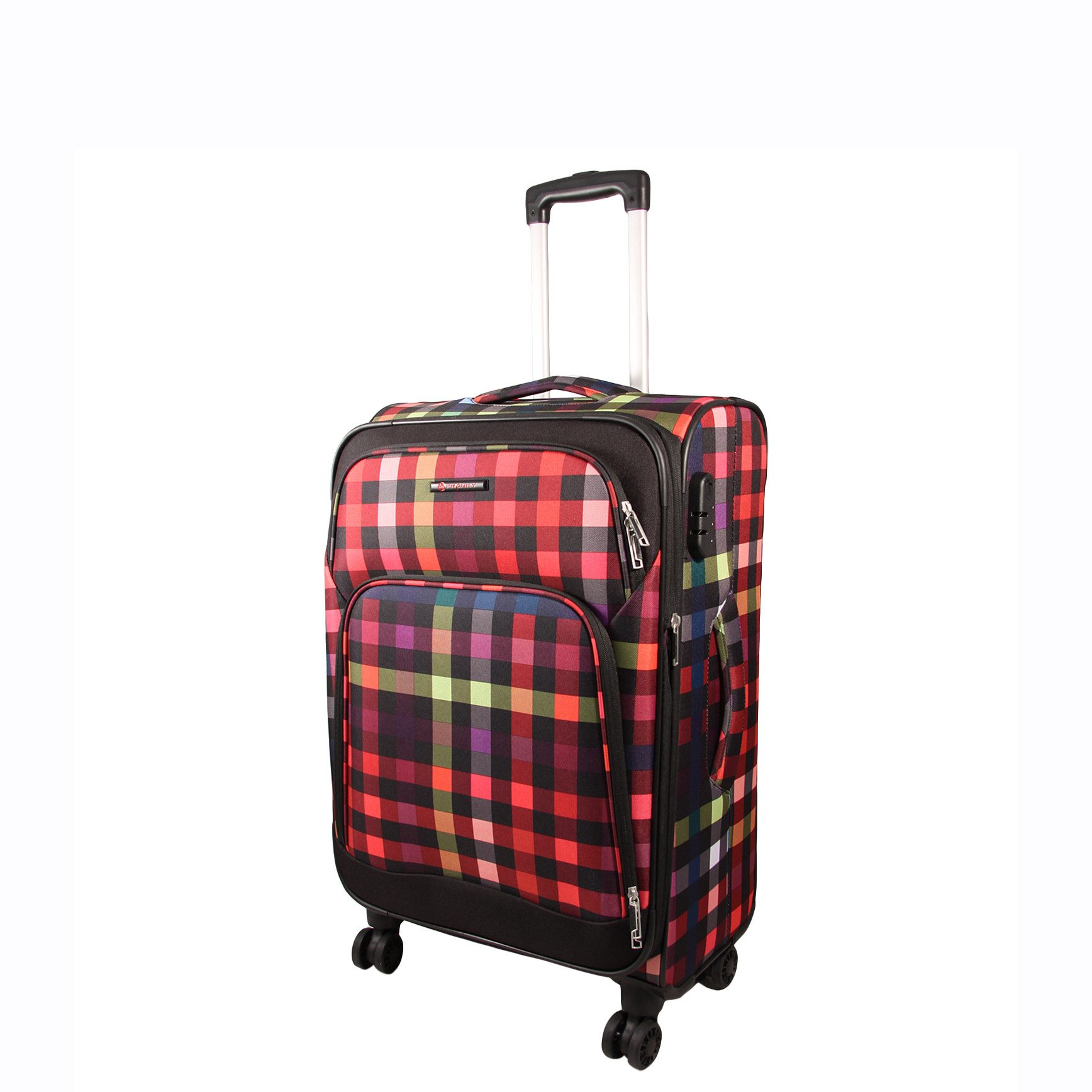 Franky Weichgepäck-Trolley T1-S 55 cm Trolley mit Reißverschluss