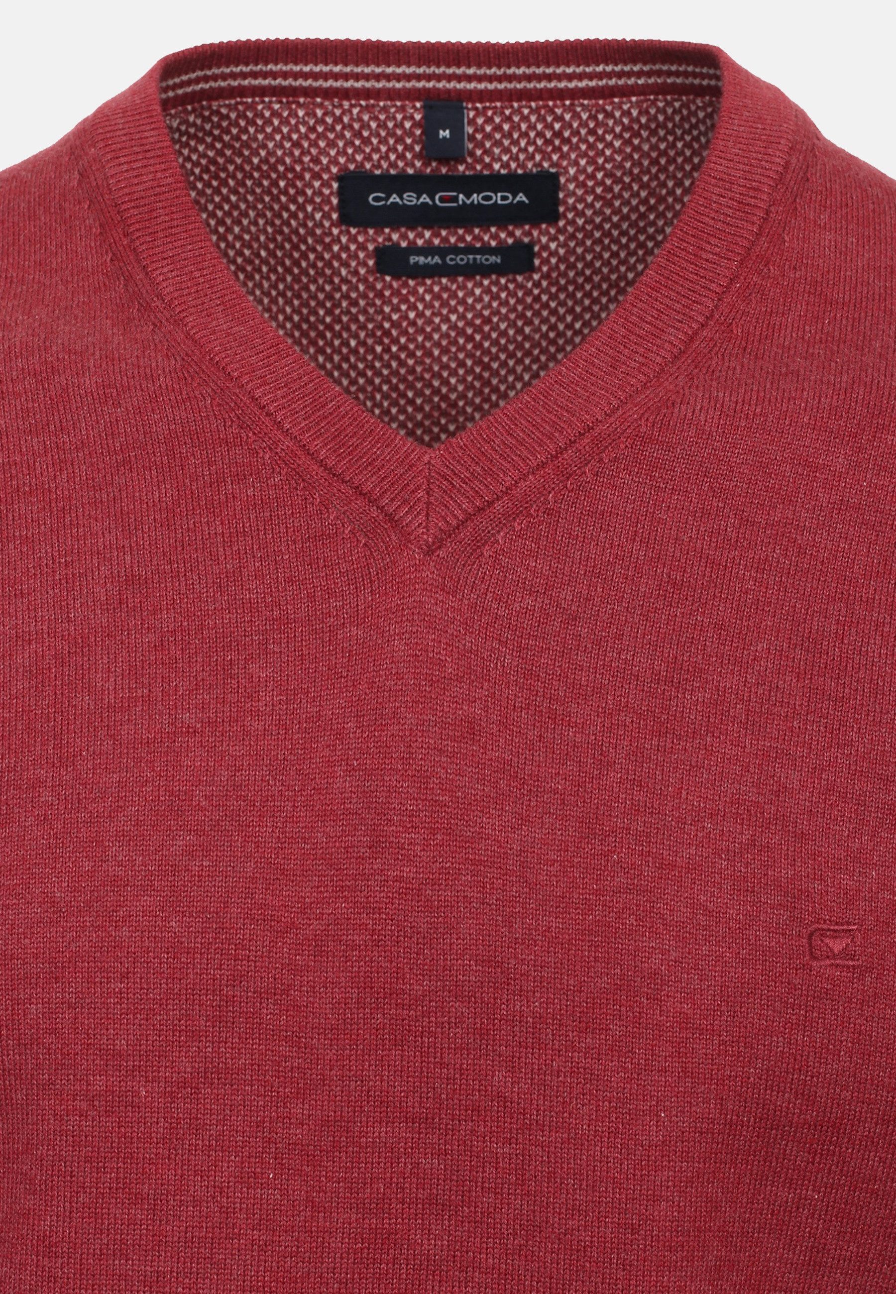 CASAMODA Strickpullover Pullover Strickpullover V-Neck (1-tlg)