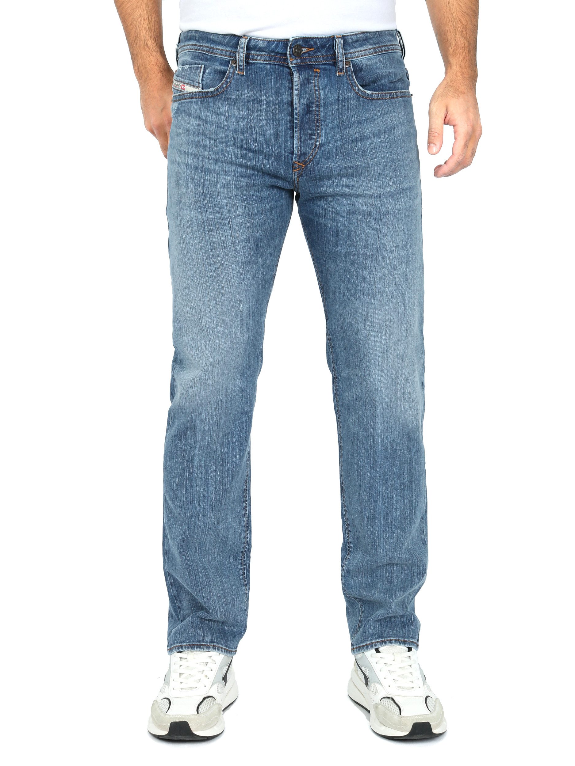 Diesel Tapered-fit-Jeans Regular Fit, leicht & weich - BUSTER X R097E - Länge:32