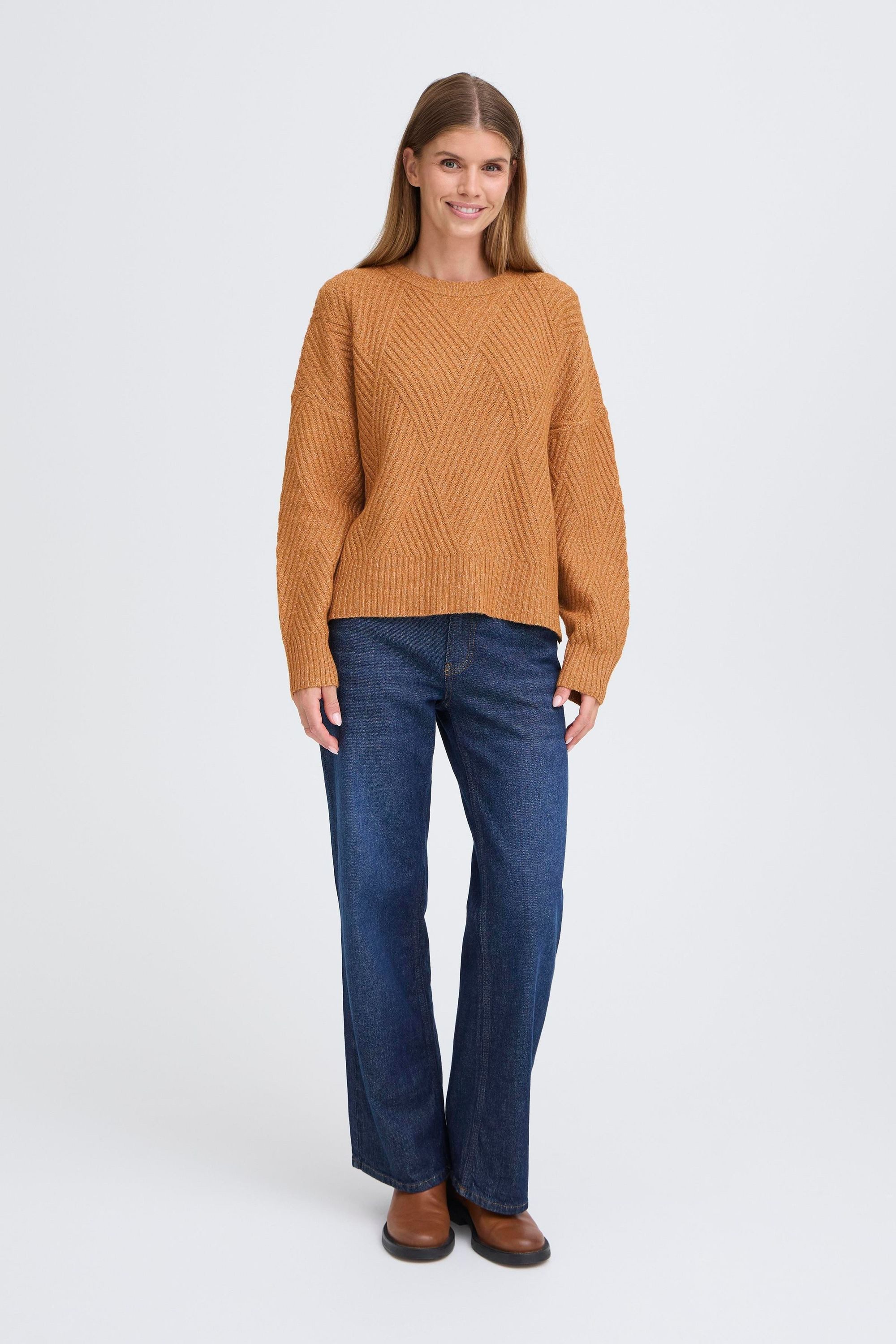 OXMO Strickpullover OXBomma Modischer Strickpullover