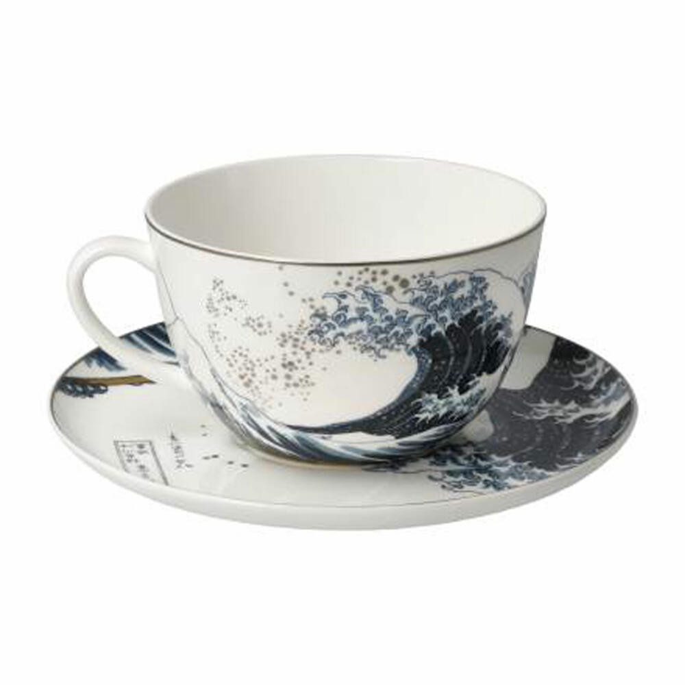 Goebel Tasse Hokusai - Die Welle, Fine Bone China