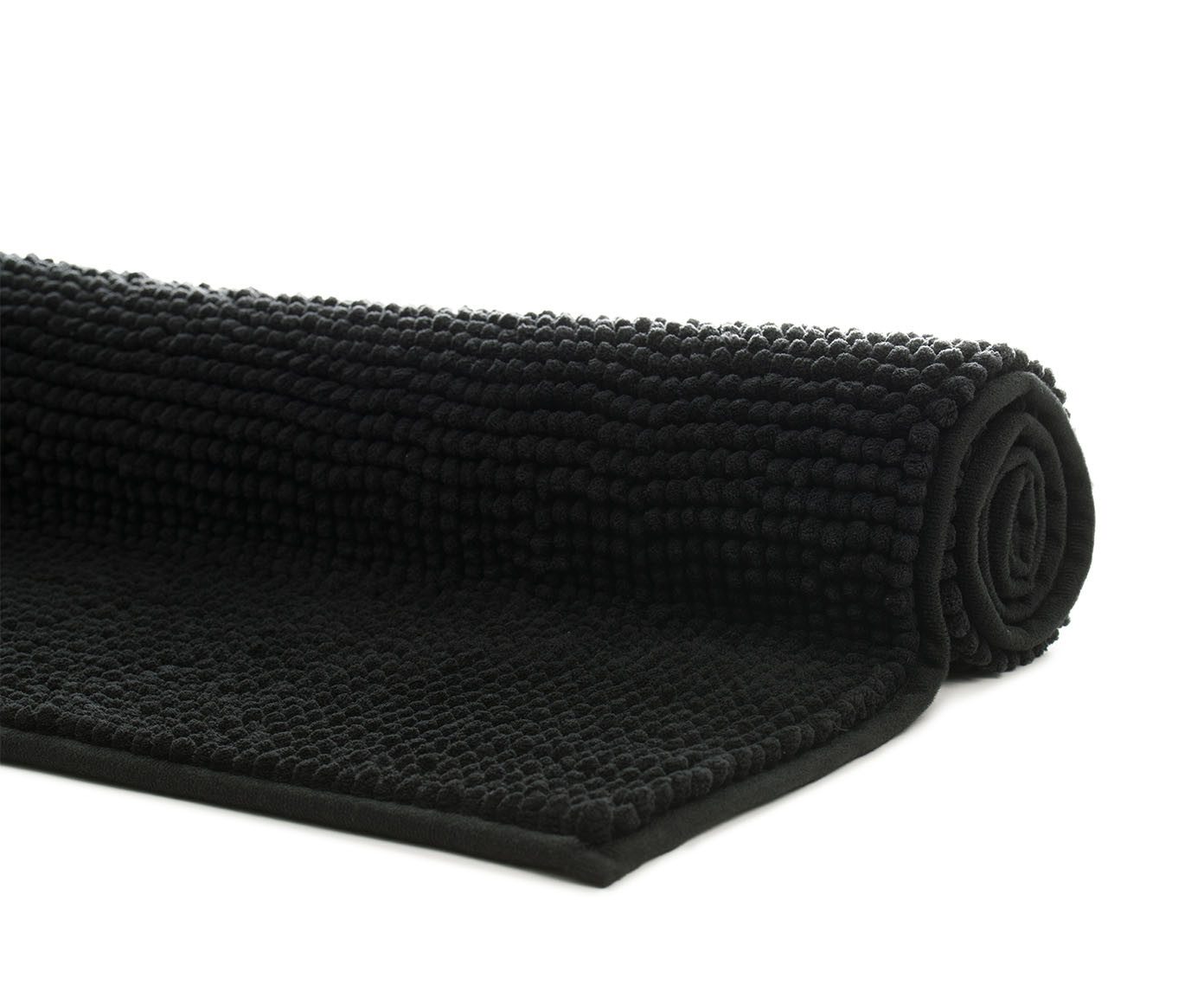 liebling Badematte, Fußbodenheizung geeignet, Polyester, rechteckig, Antirutsch-Beschichtung, sehr Saugfähig, Größe: 50x70 cm, graphit