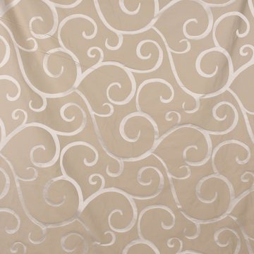 Rasch TEXTIL Stoff Rasch Textil Dekostoff raumhoch Curl Ranken Schnörkel beige 300cm, überbreit