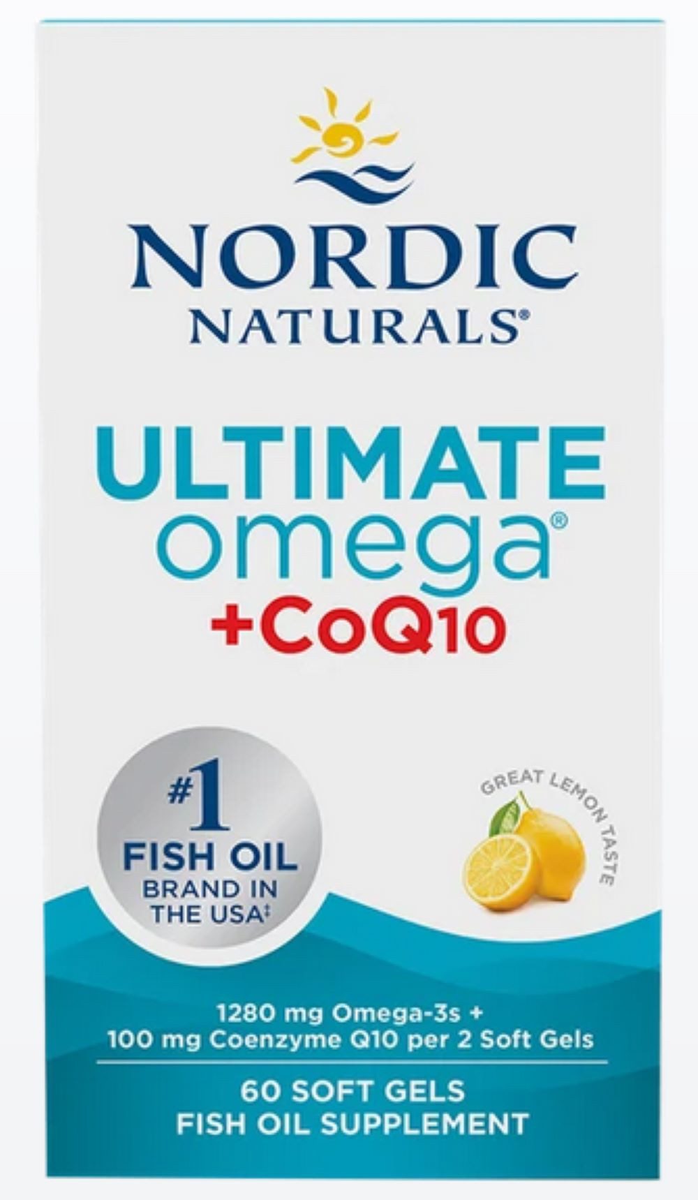 Nordic Naturals Nordic Naturals Ultimate Omega +CoQ10 120 Kapseln Kapsel, 120 g, Enthält 100 mg Coenzym Q10